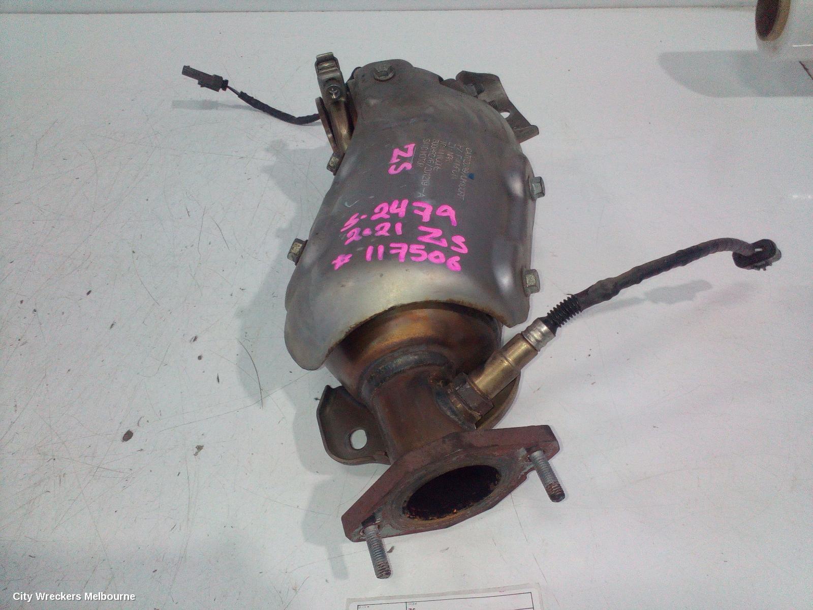 MG ZS 2021 Catalytic Converter