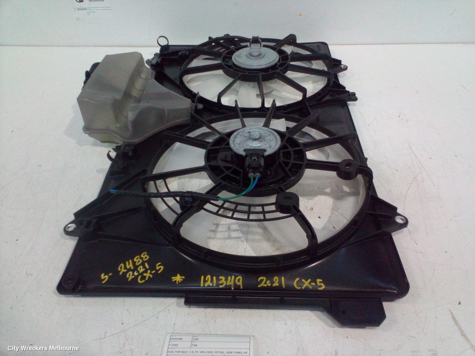 MAZDA CX5 2021 Fan