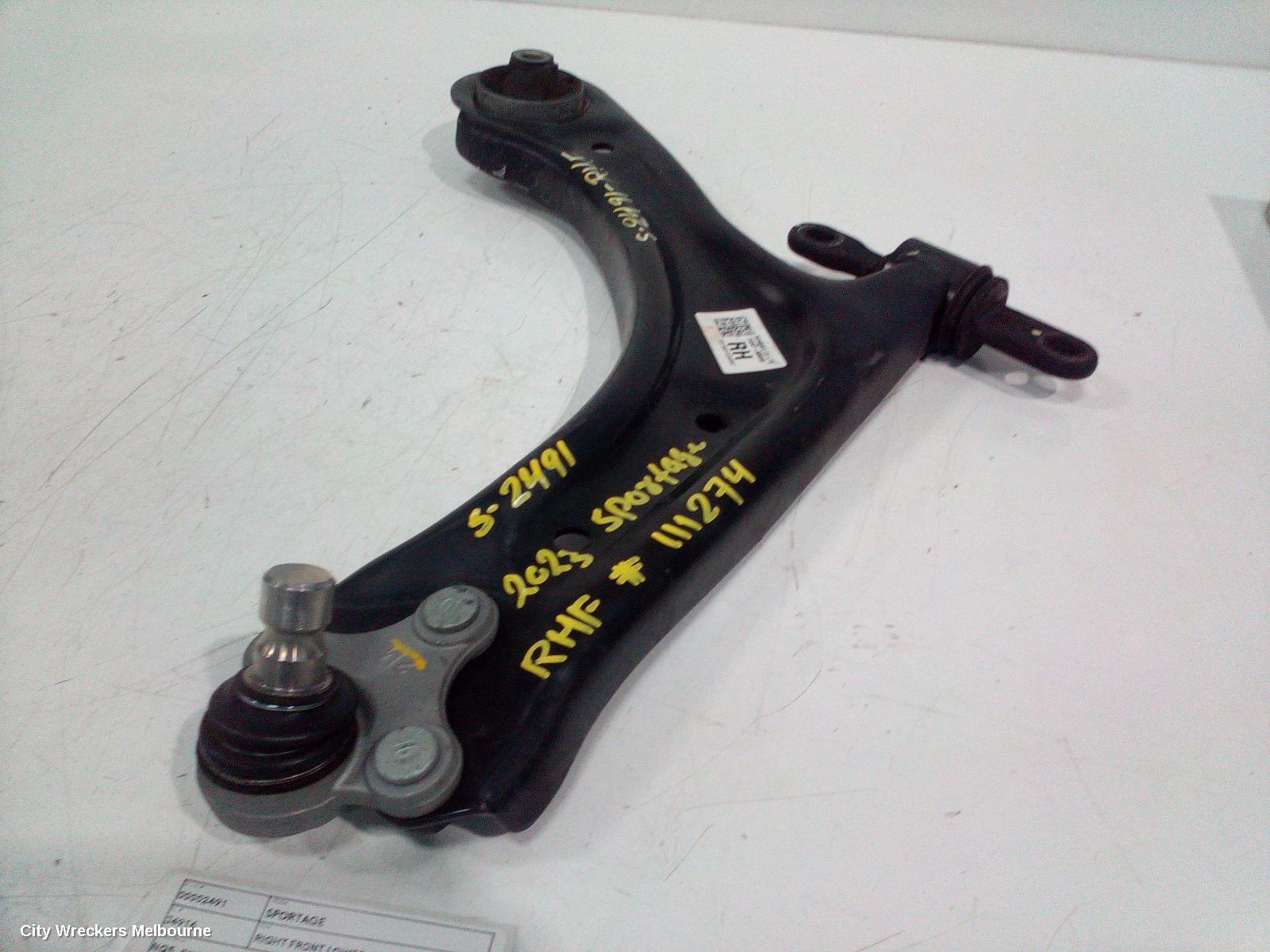 KIA SPORTAGE 2023 Right Front Lower Control Arm