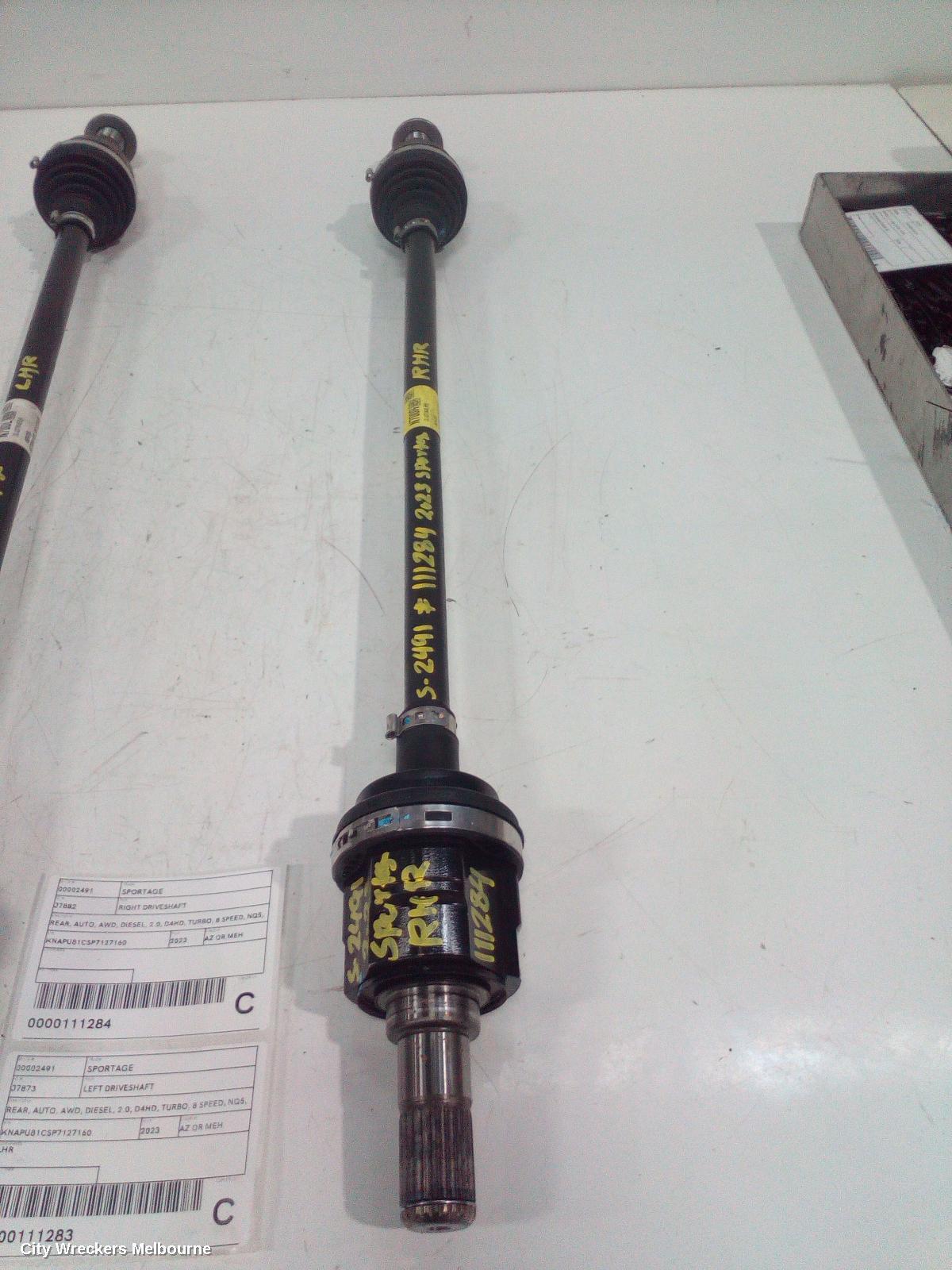 KIA SPORTAGE 2023 Right Driveshaft