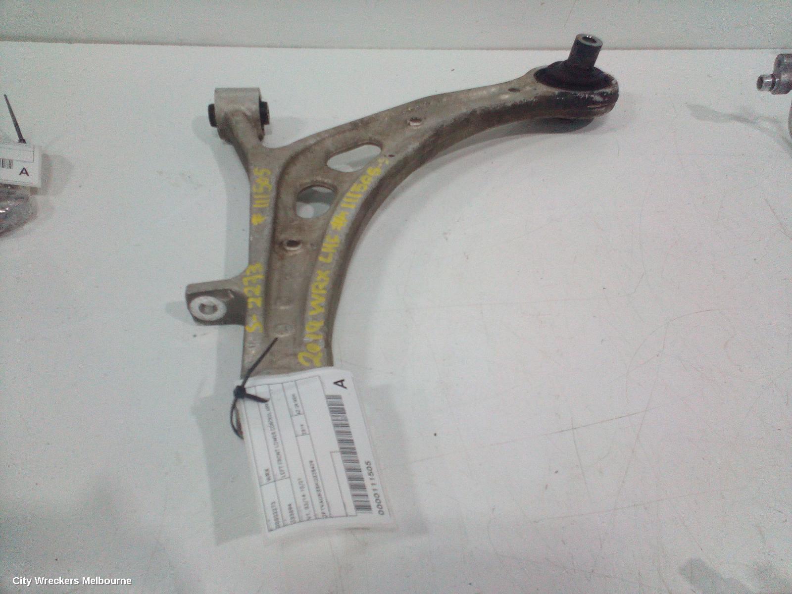 SUBARU WRX 2019 Left Front Lower Control Arm