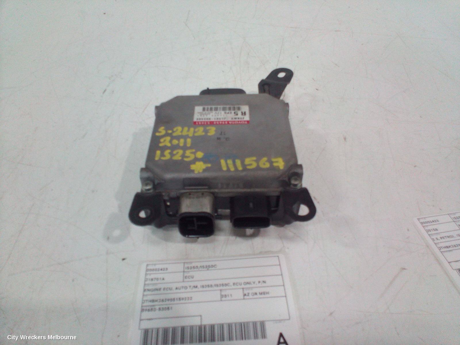 LEXUS IS250/IS250C 2011 Ecu