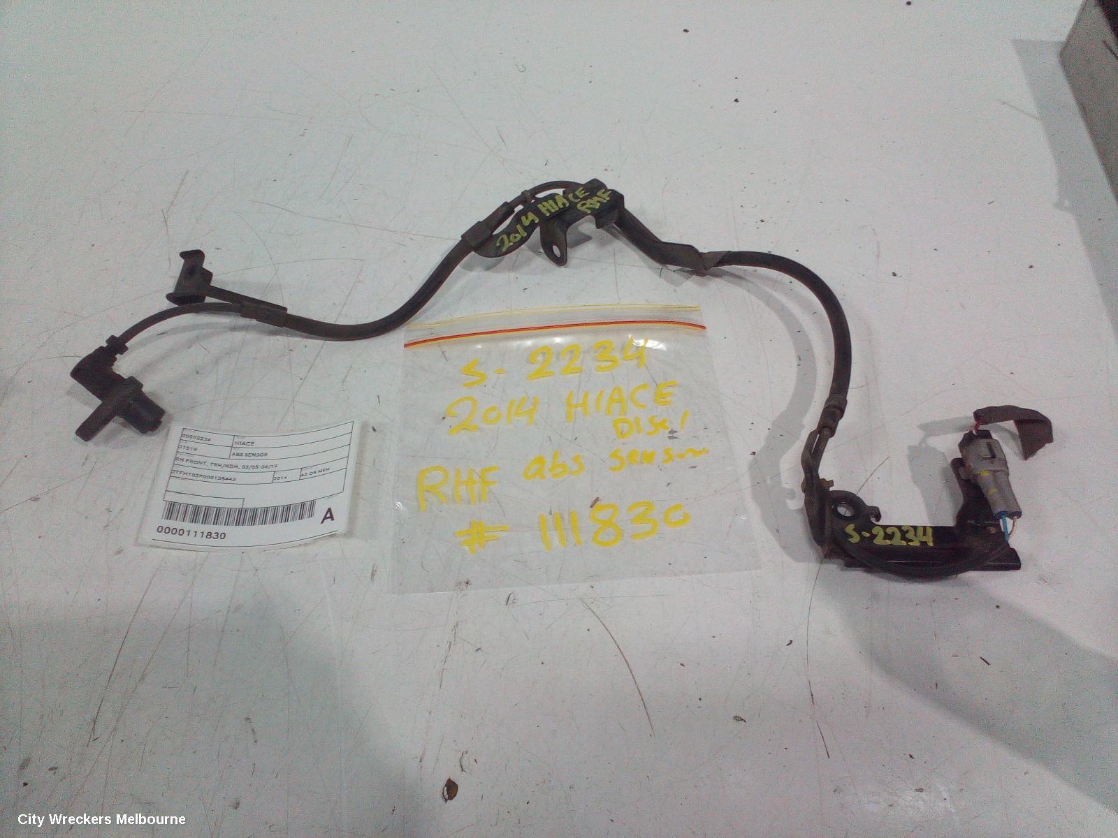 TOYOTA HIACE 2014 Abs Sensor