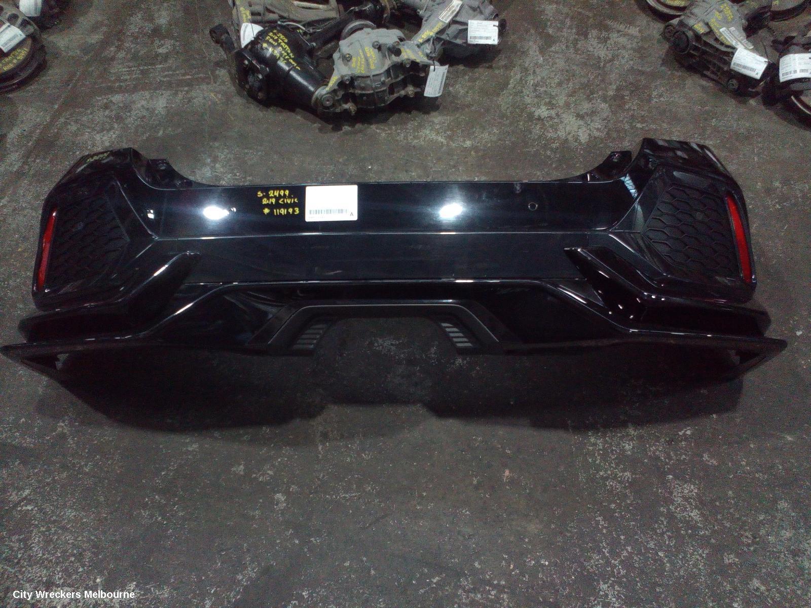 HONDA CIVIC 2019 Rear Bumper