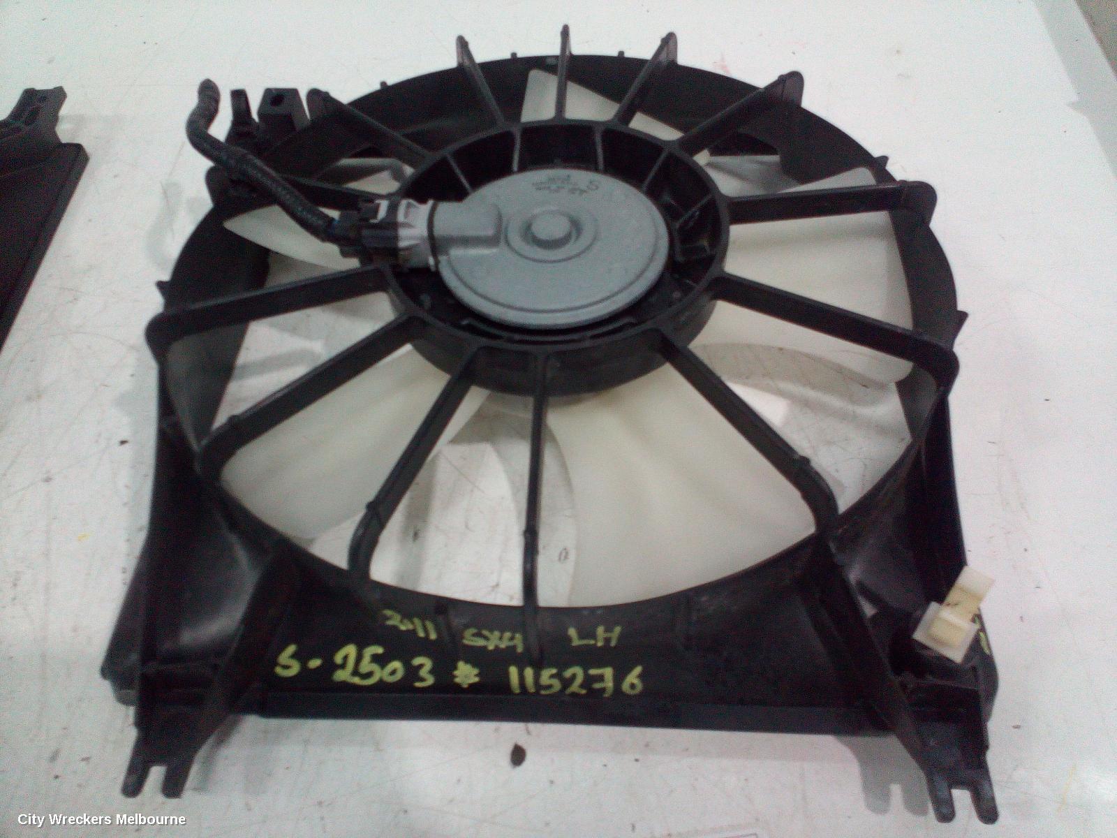 SUZUKI SX4 2011 Fan