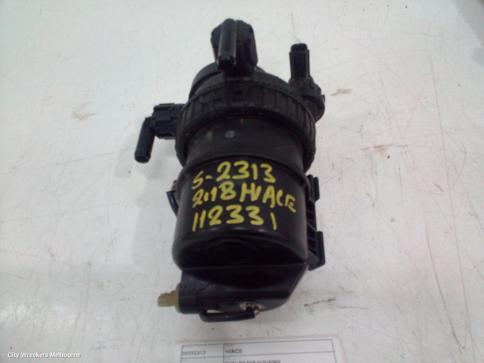 TOYOTA HIACE 2018 Fuel Filter Housing