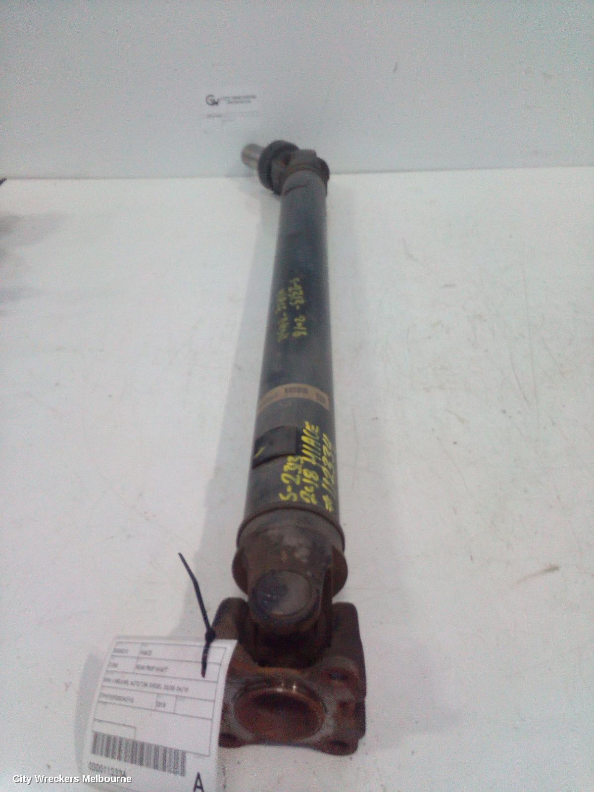 TOYOTA HIACE 2018 Rear Drive Shaft