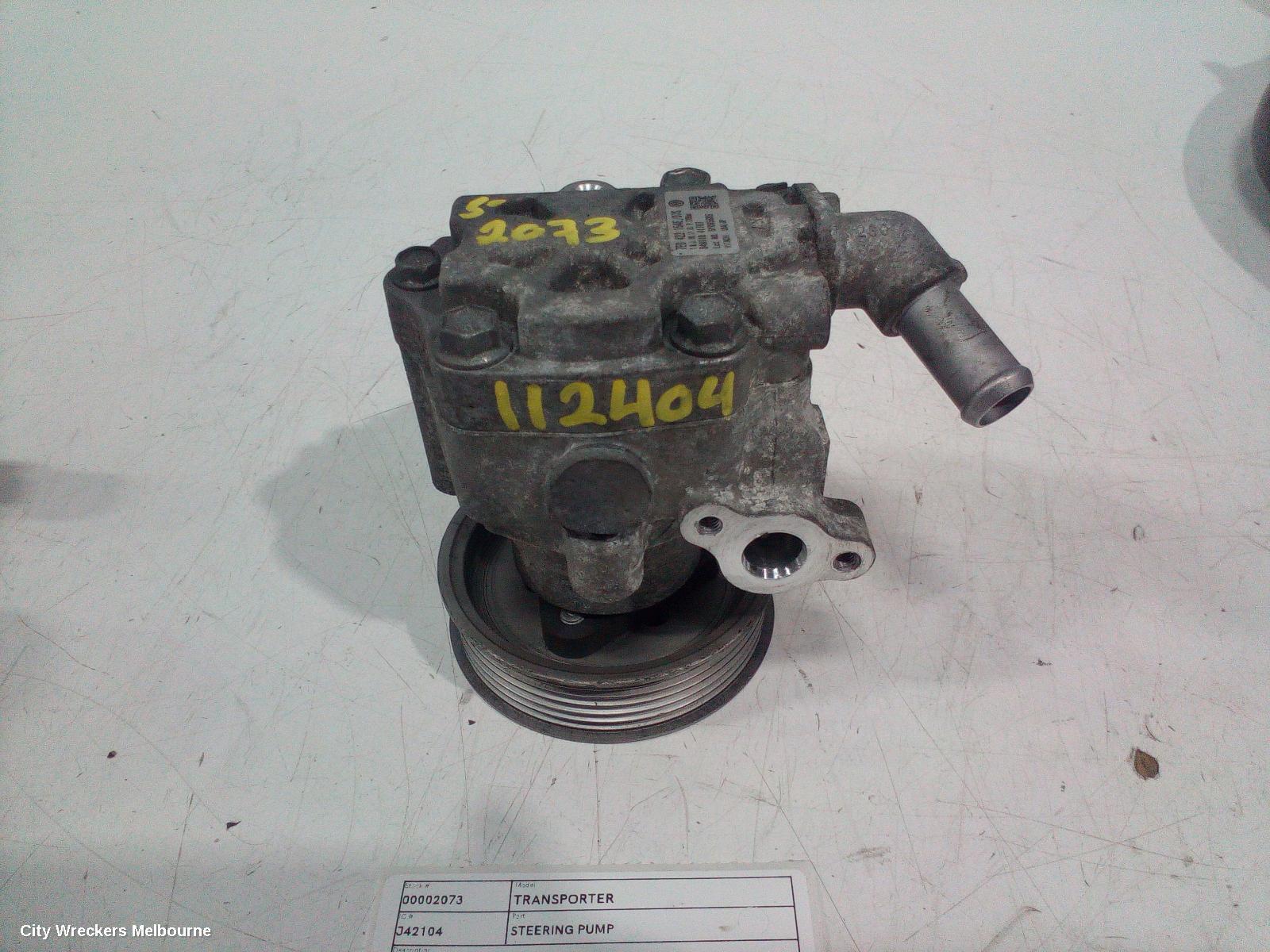 VOLKSWAGEN TRANSPORTER 2017 Steering Pump