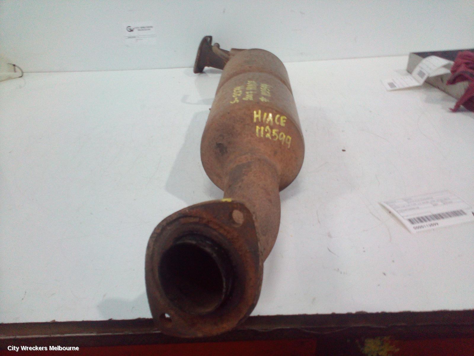 TOYOTA HIACE 2007 Catalytic Converter