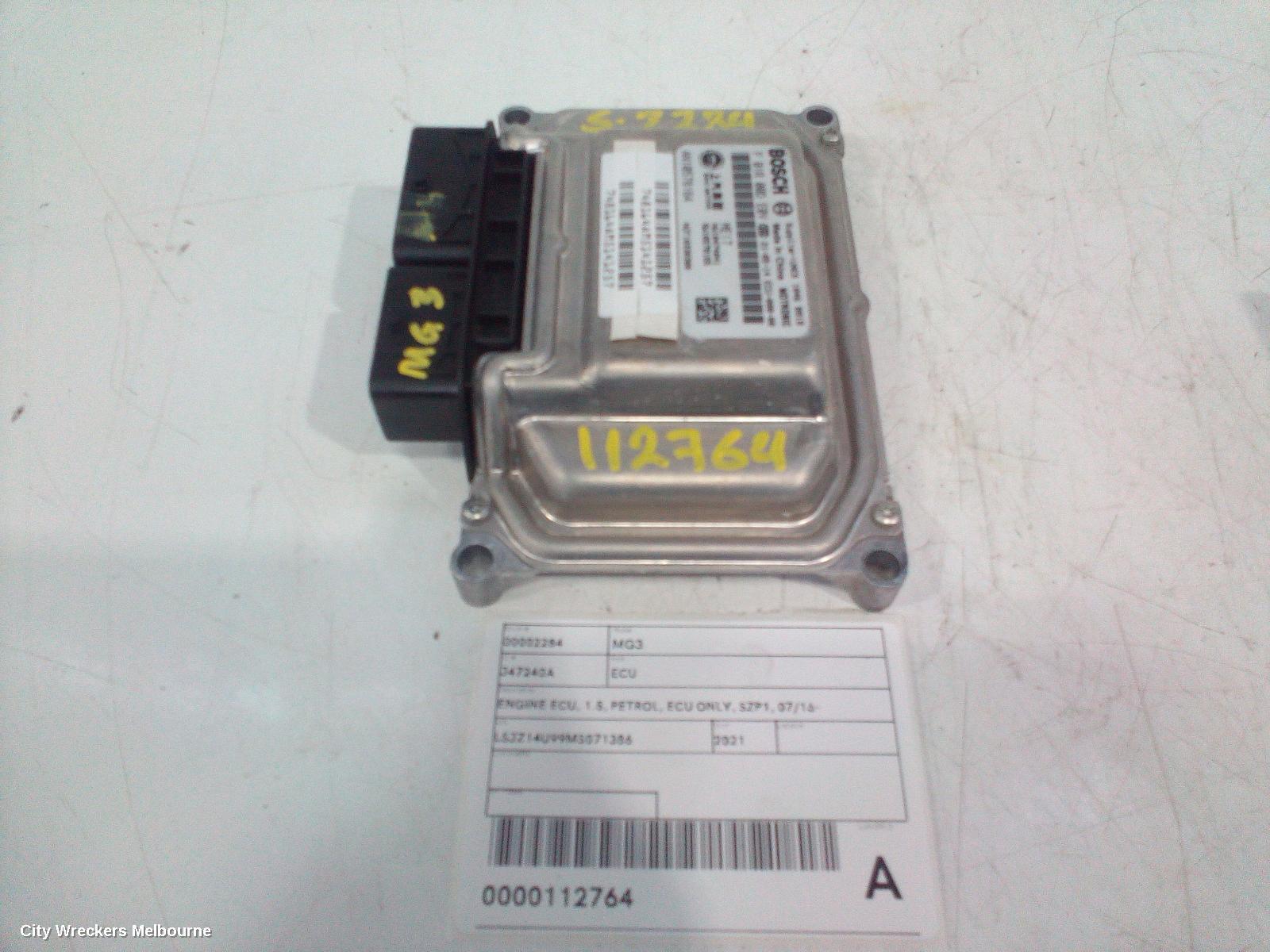 MG MG3 2021 Ecu