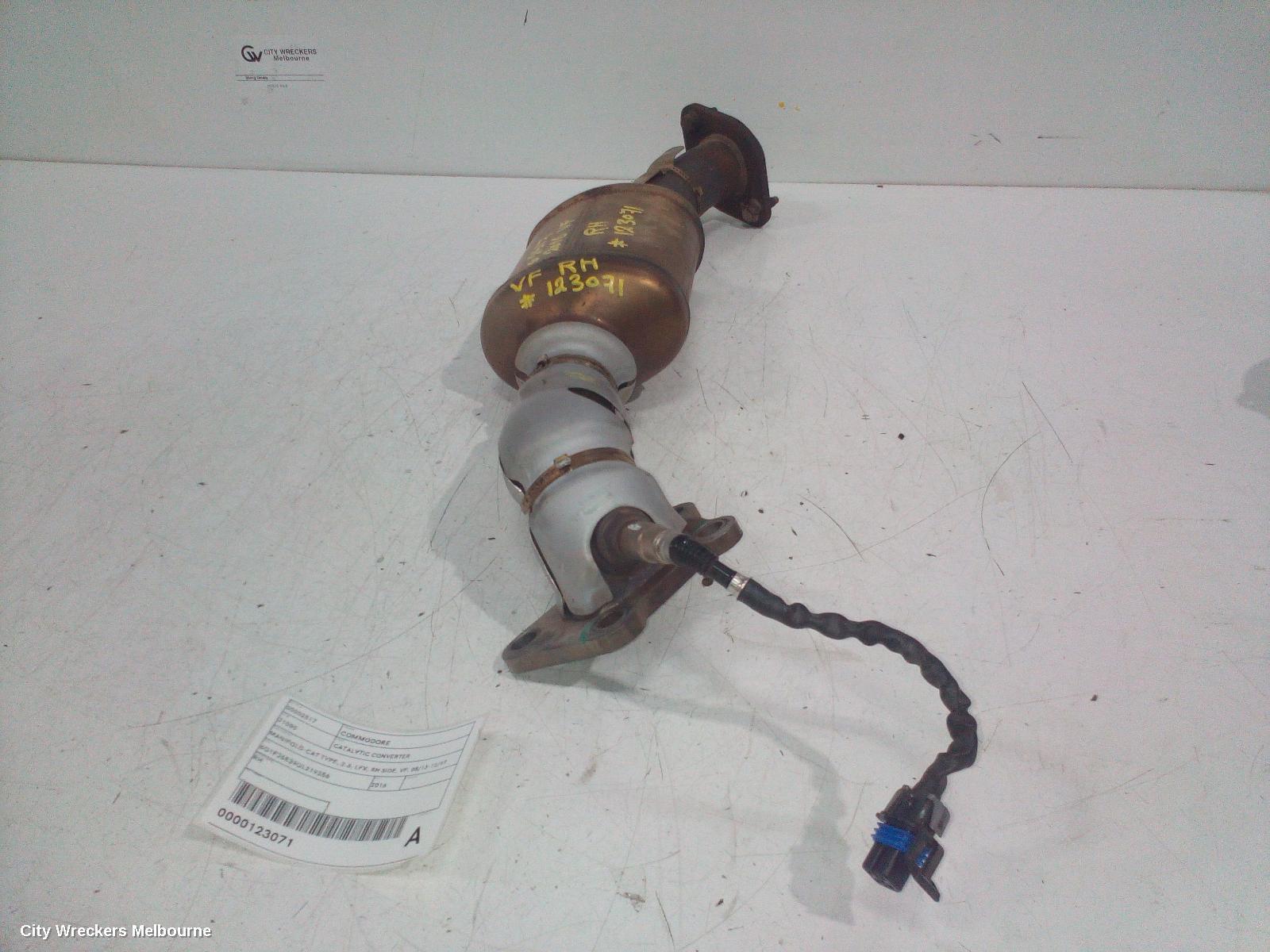 HOLDEN COMMODORE 2016 Catalytic Converter