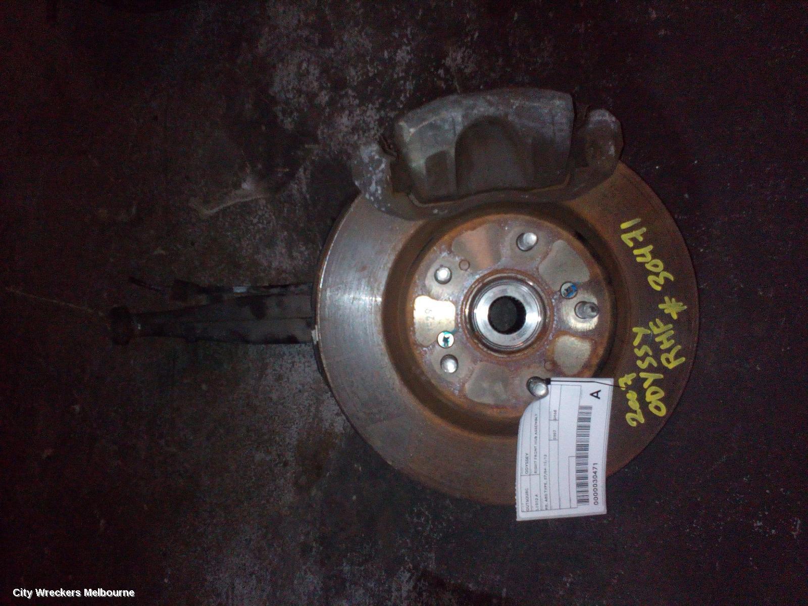 HONDA ODYSSEY 2007 Right Front Hub Assembly