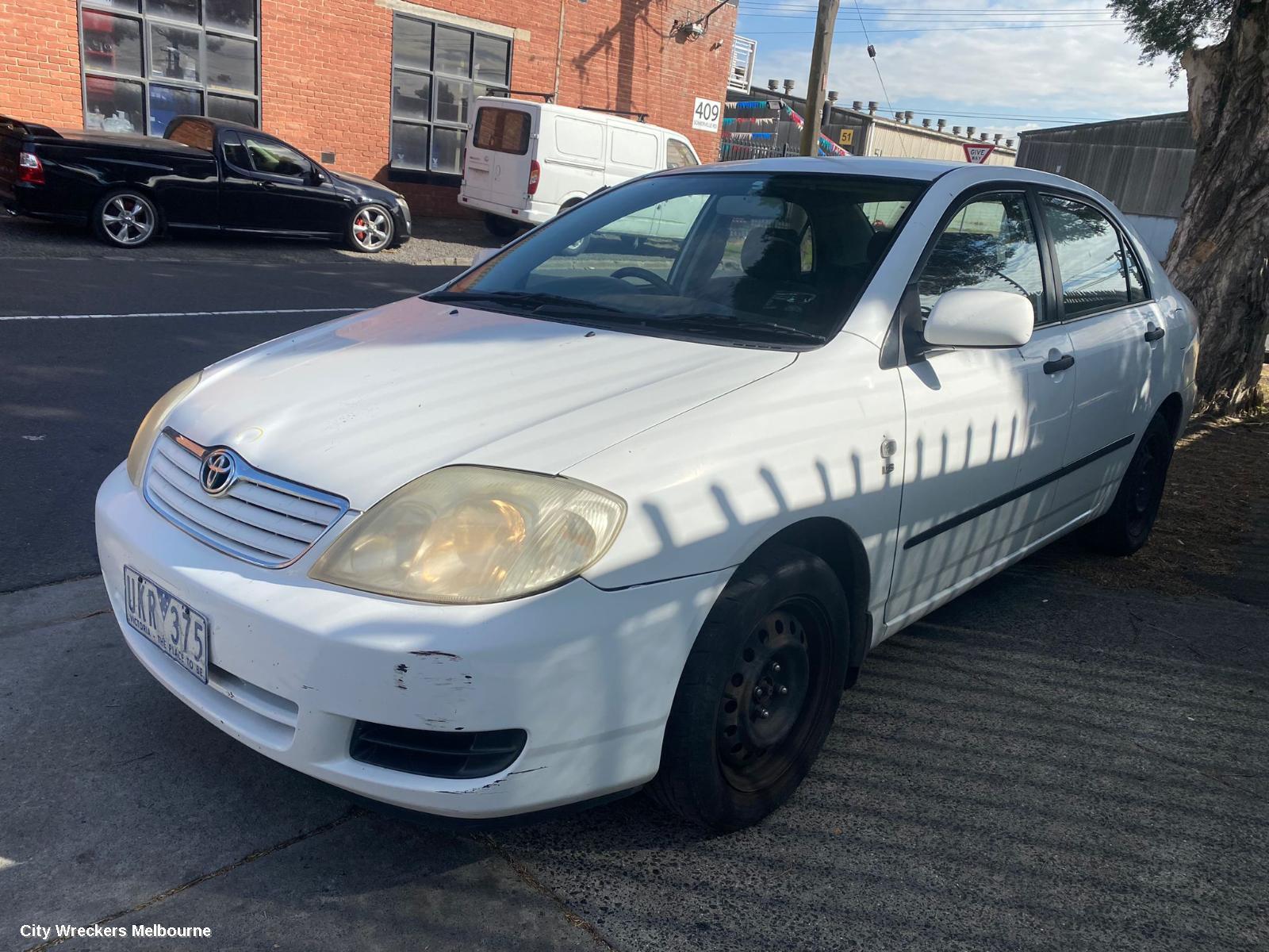 TOYOTA COROLLA 2006 Radiator