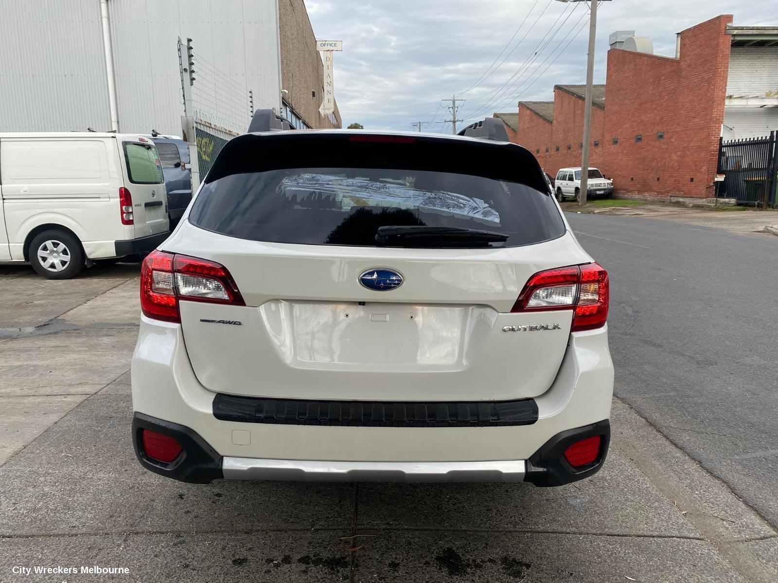 SUBARU OUTBACK 2020 Rear Garnish