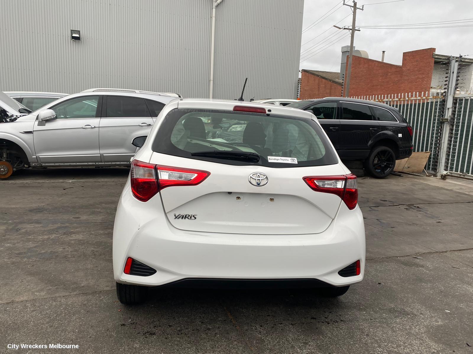 TOYOTA YARIS 2017 Rear Garnish