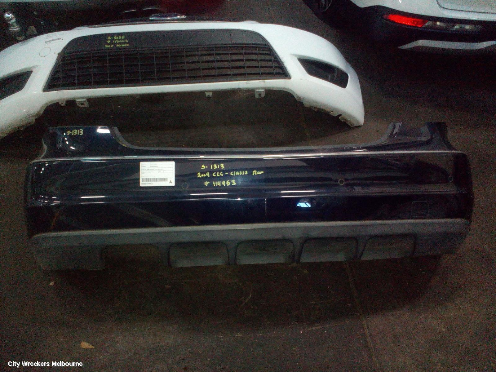 MERCEDES CLC CLASS 2009 Rear Bumper