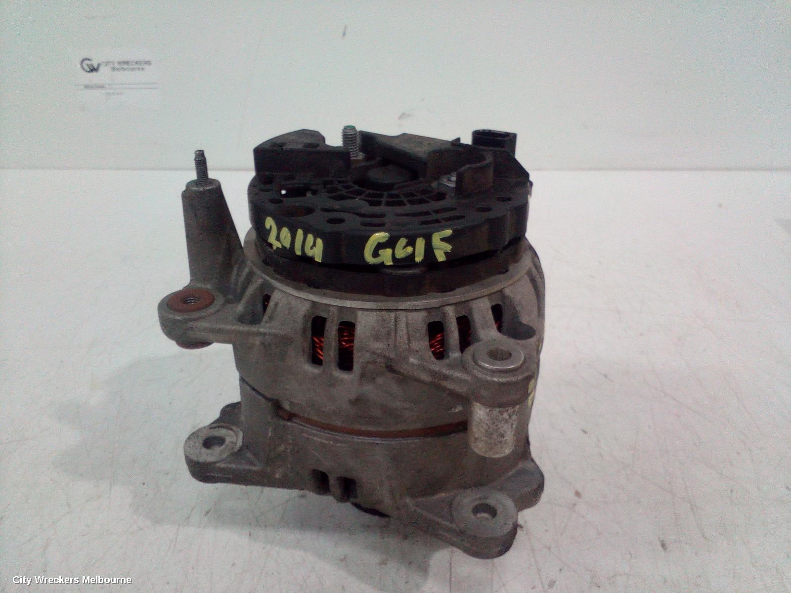 VOLKSWAGEN GOLF 2014 Alternator