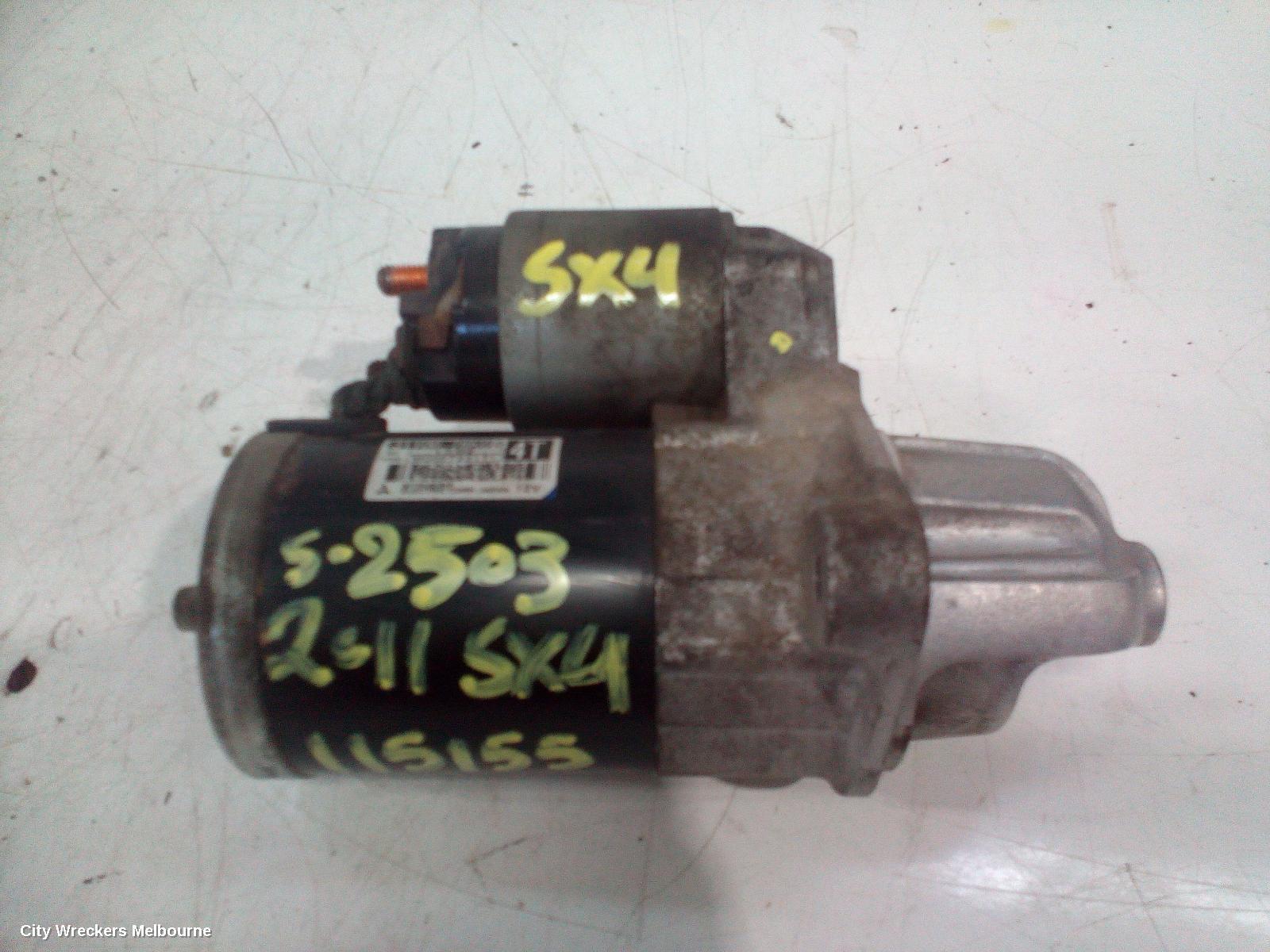 SUZUKI SX4 2011 Starter