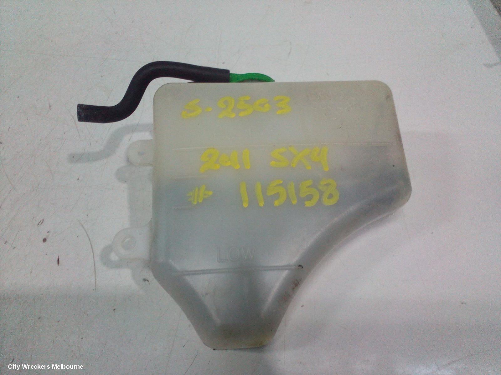 SUZUKI SX4 2011 Overflow Bottle