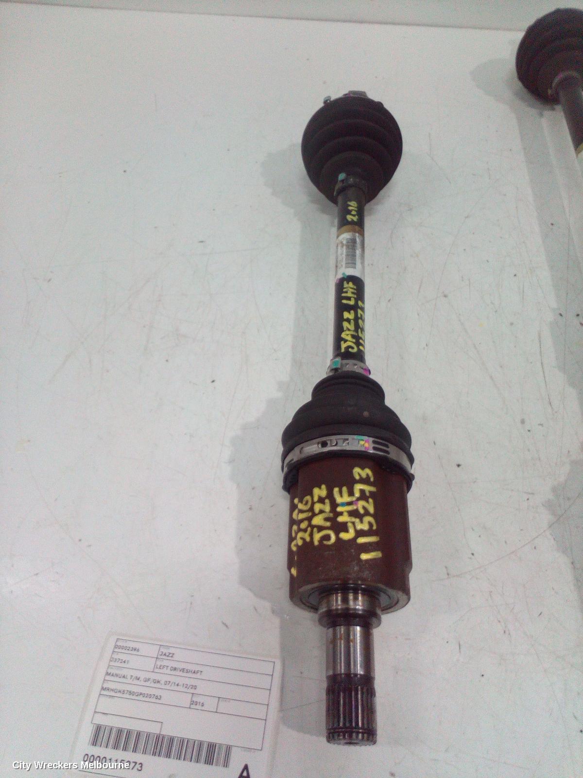 HONDA JAZZ 2016 Left Driveshaft