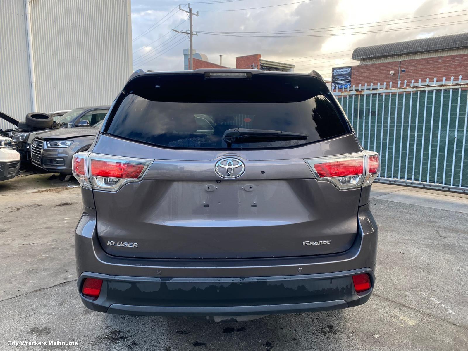 TOYOTA KLUGER 2014 Bootlid/Tailgate