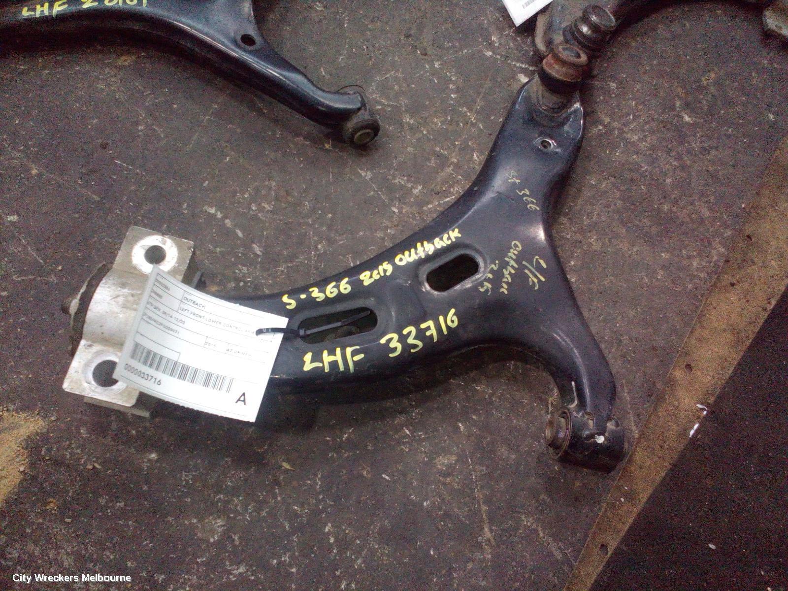 SUBARU OUTBACK 2015 Left Front Lower Control Arm