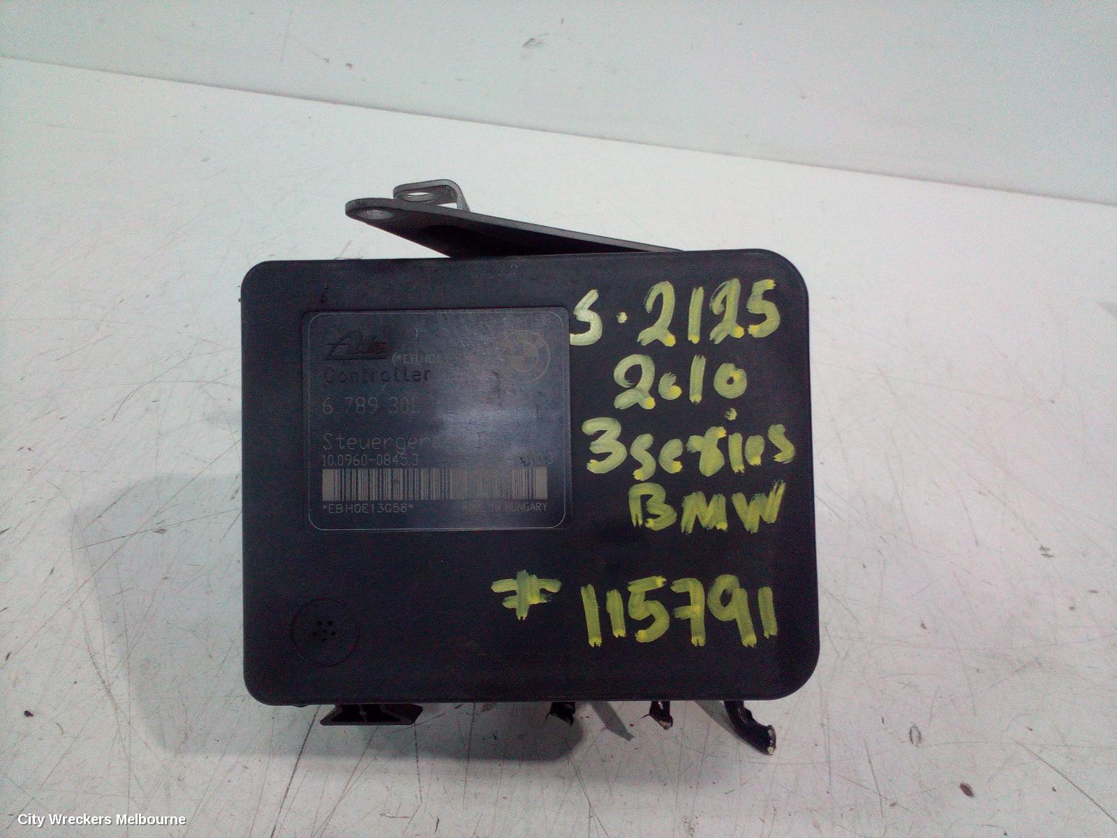 BMW 3 SERIES 2010 Abs Pump/Modulator