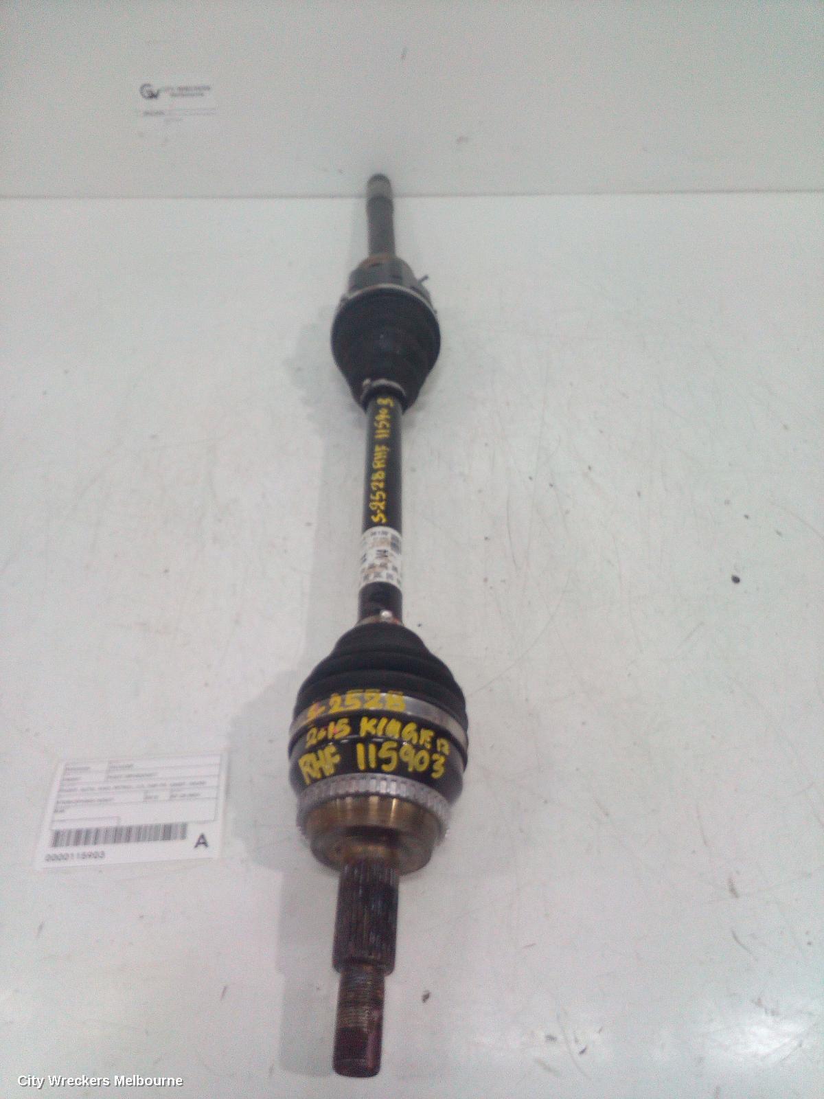 TOYOTA KLUGER 2015 Right Driveshaft