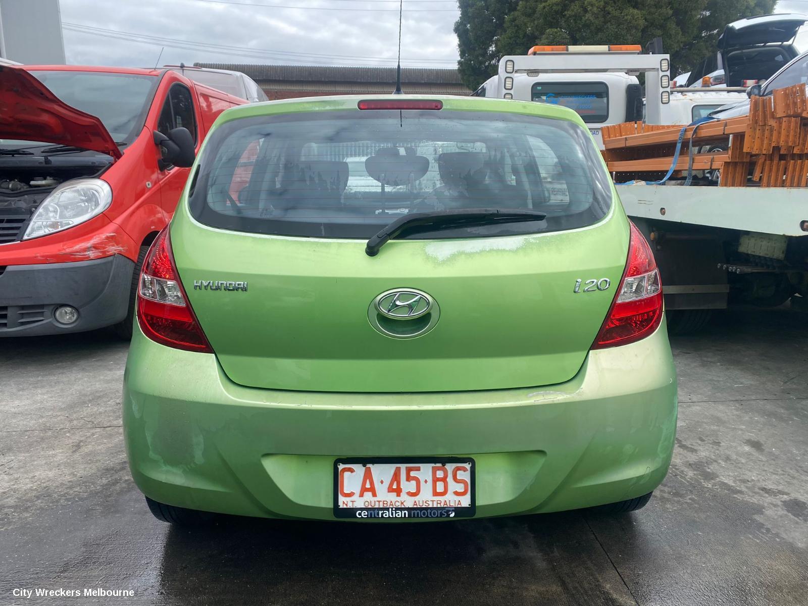 HYUNDAI I20 2012 Bootlid/Tailgate