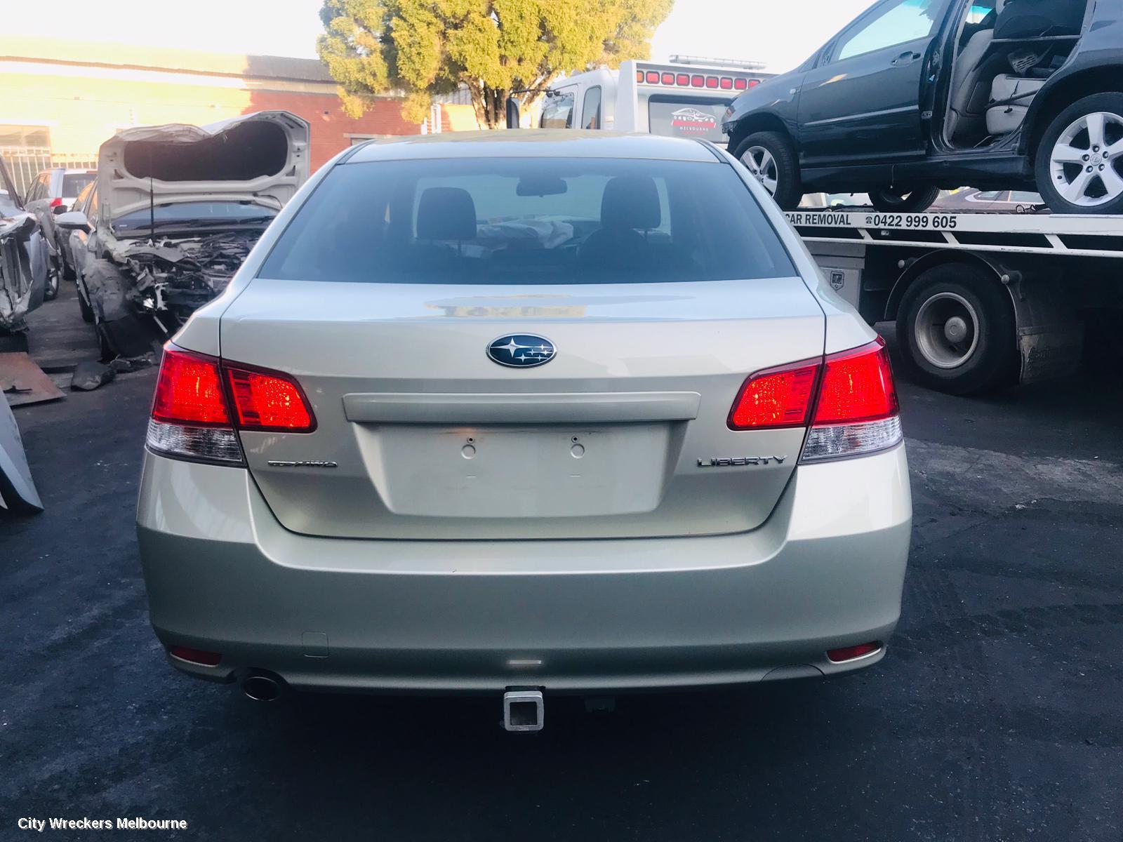 SUBARU LIBERTY 2010 Sunvisor