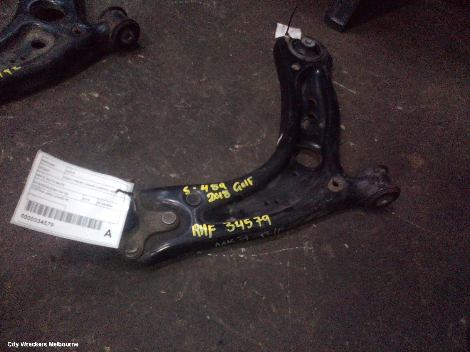 VOLKSWAGEN GOLF 2018 Right Front Lower Control Arm