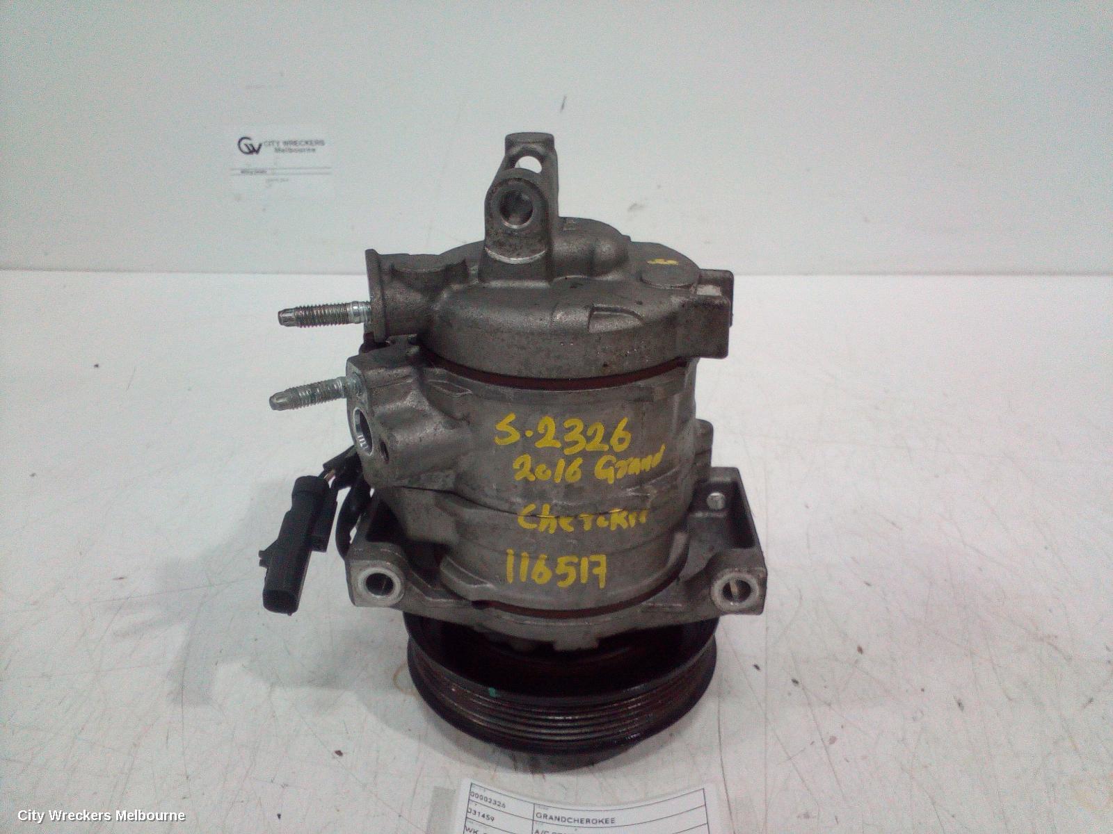 JEEP GRANDCHEROKEE 2016 A/C Compressor