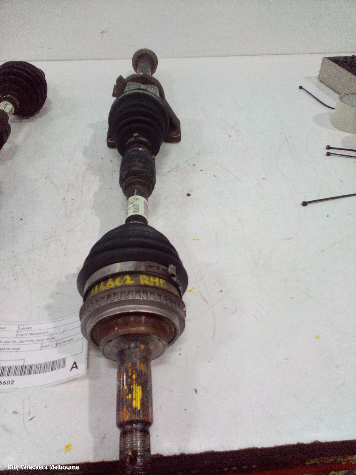 TOYOTA CAMRY 2003 Right Driveshaft