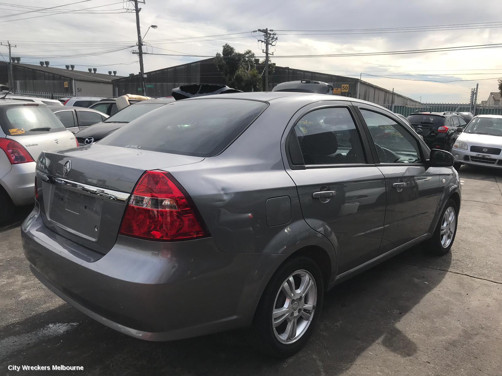 HOLDEN BARINA 2011 Bootlid/Tailgate