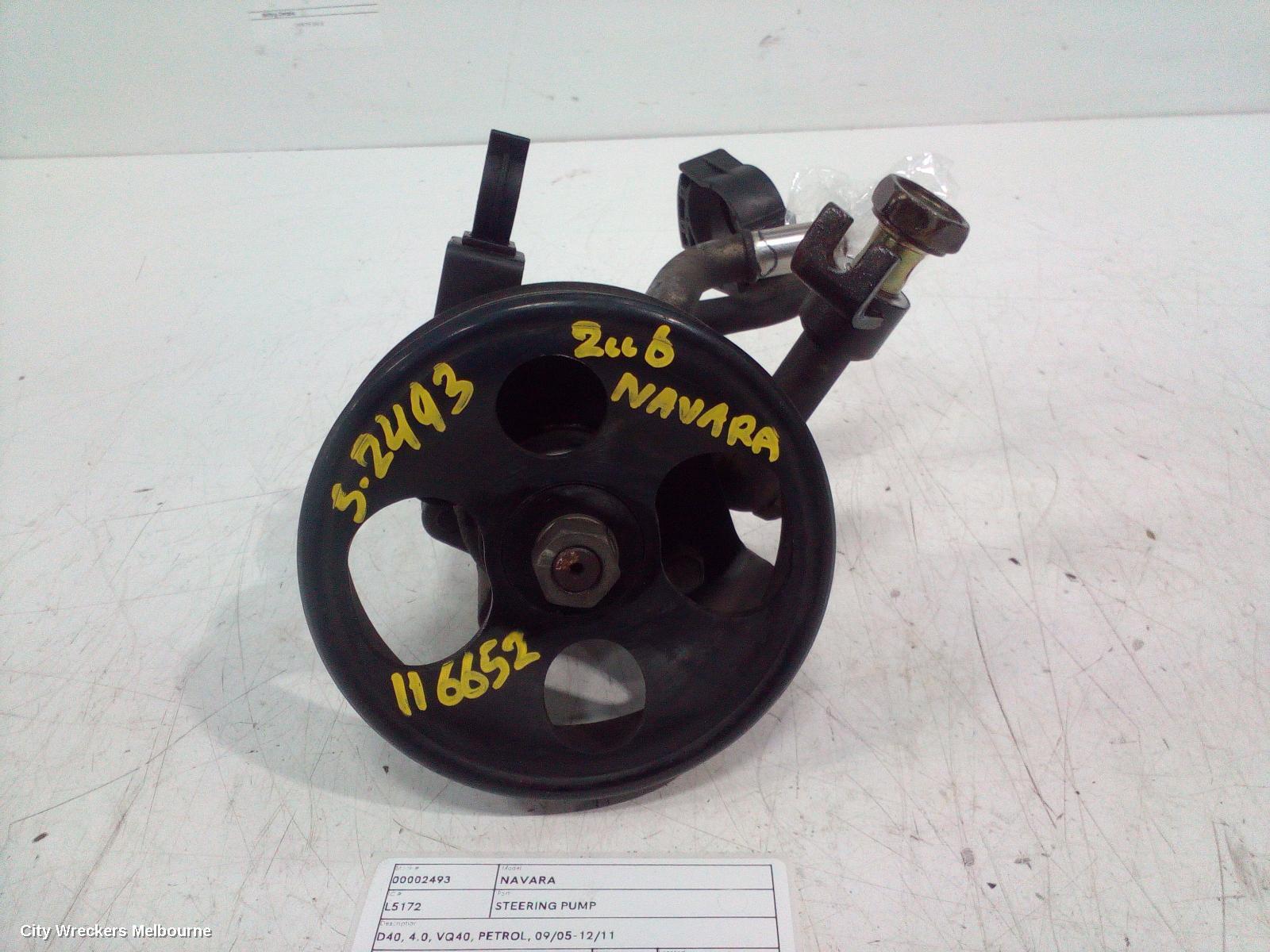 NISSAN NAVARA 2006 Steering Pump