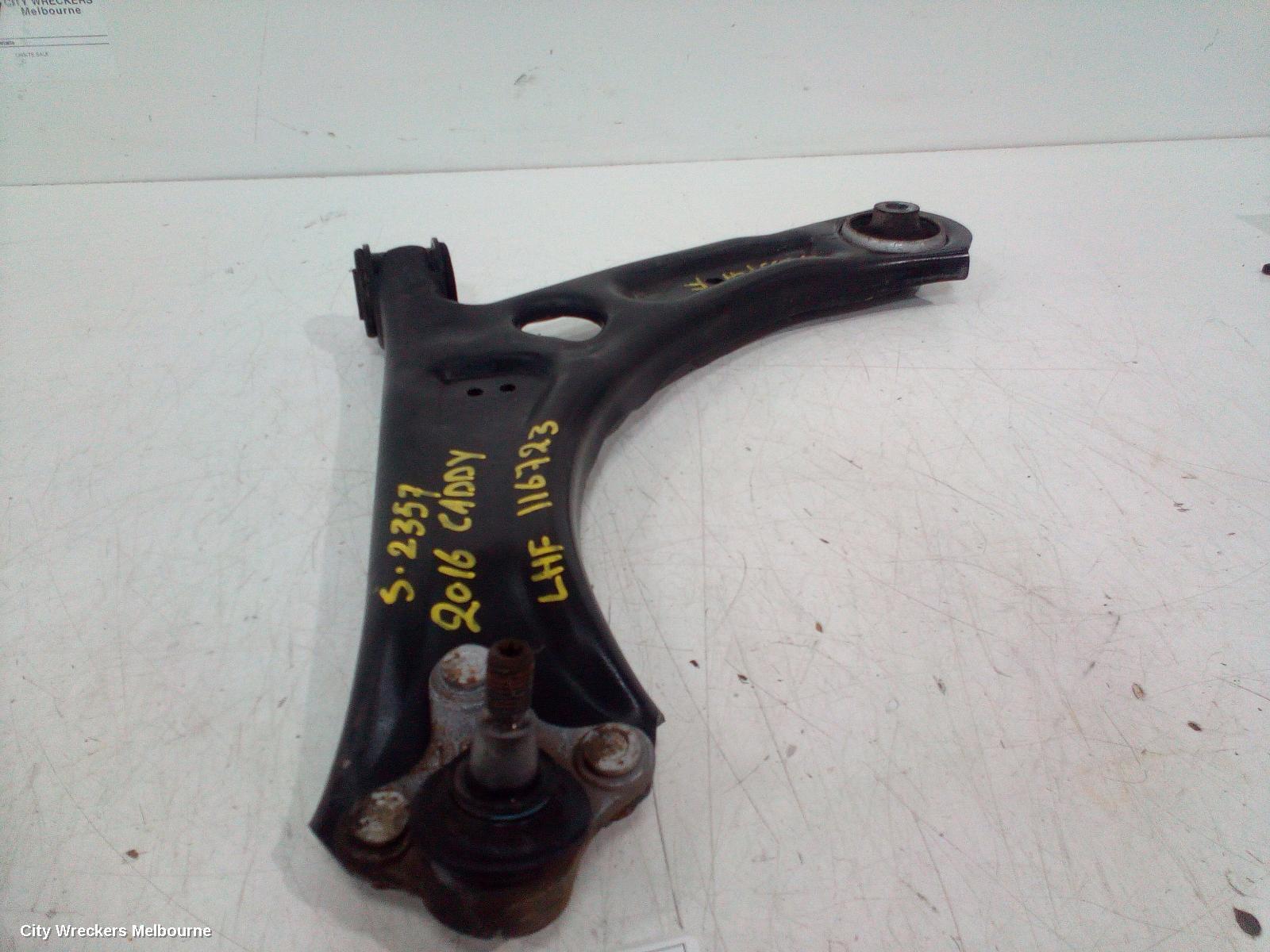 VOLKSWAGEN CADDY 2016 Left Front Lower Control Arm