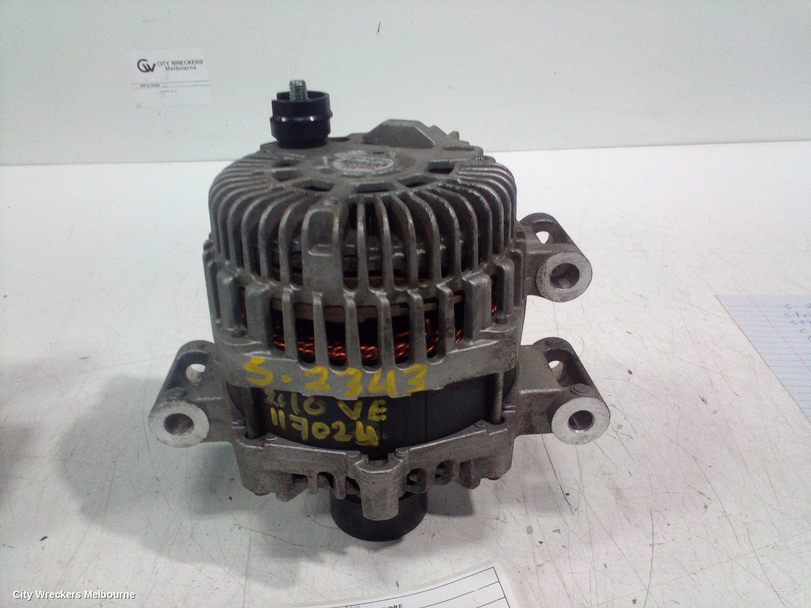 HOLDEN COMMODORE 2010 Alternator