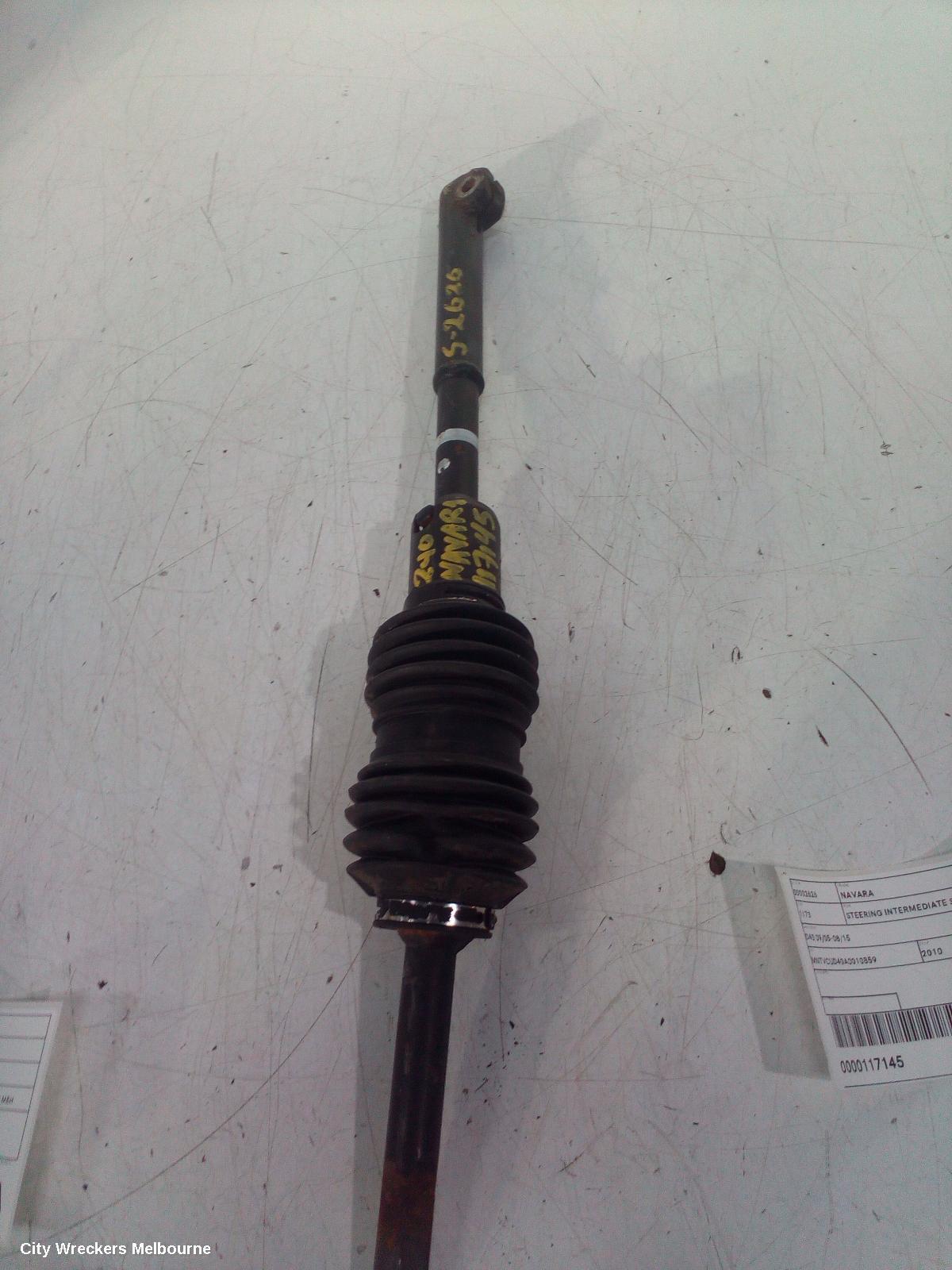 NISSAN NAVARA 2010 STEERING_INTERMEDIATE_SHAFT