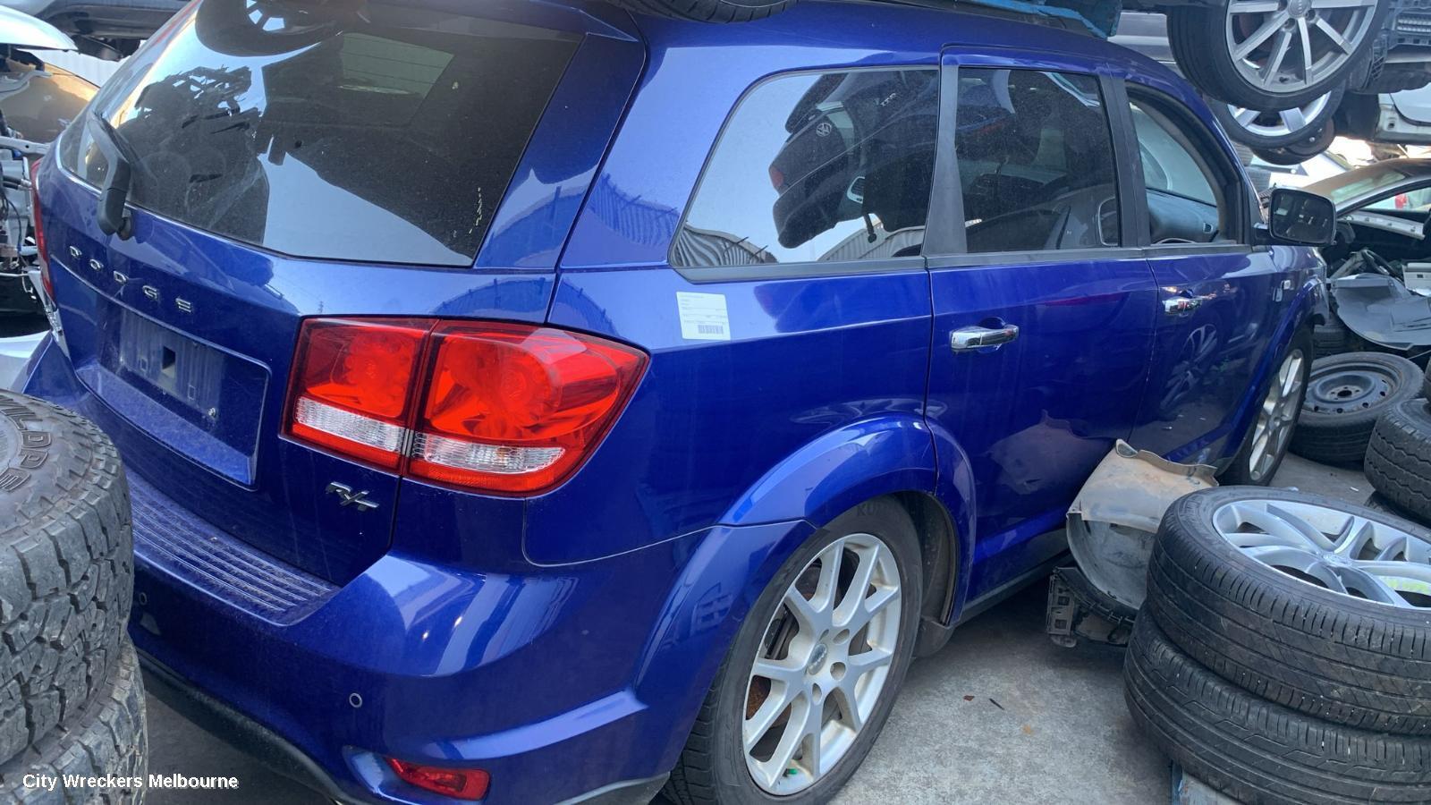 DODGE JOURNEY 2012 Left Rear Door/Sliding