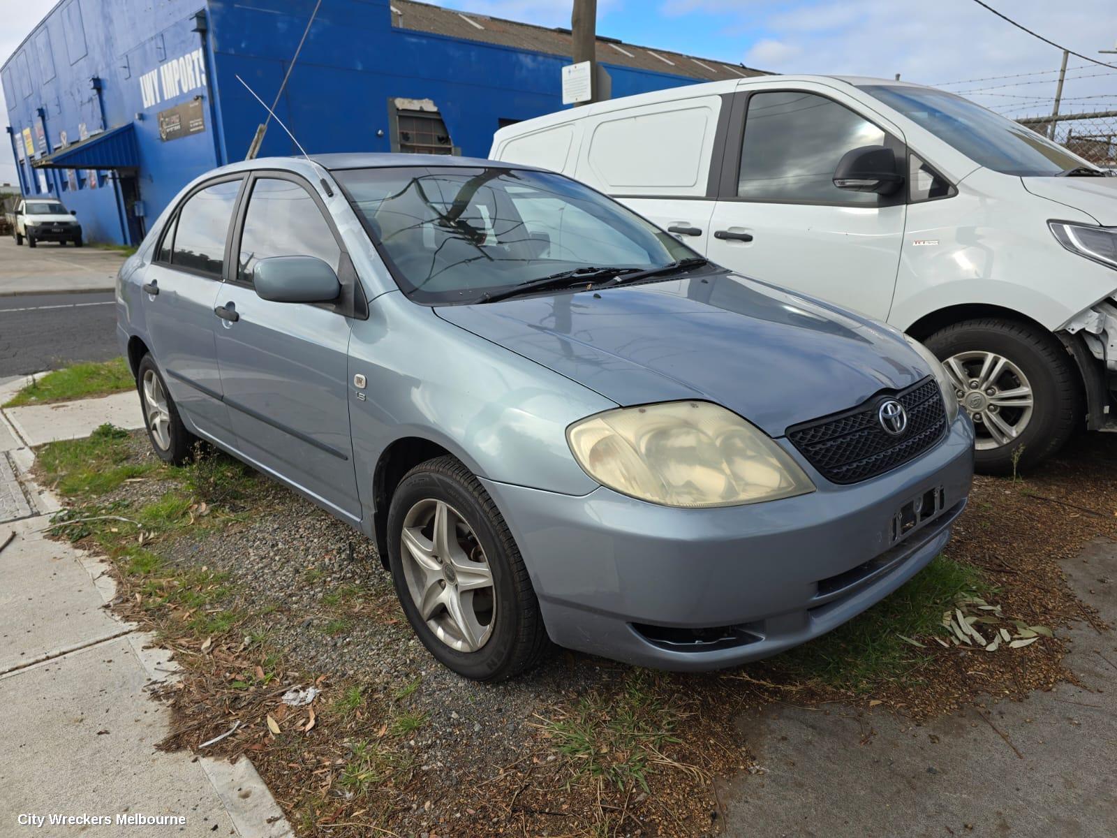 TOYOTA COROLLA 2003 Bonnet