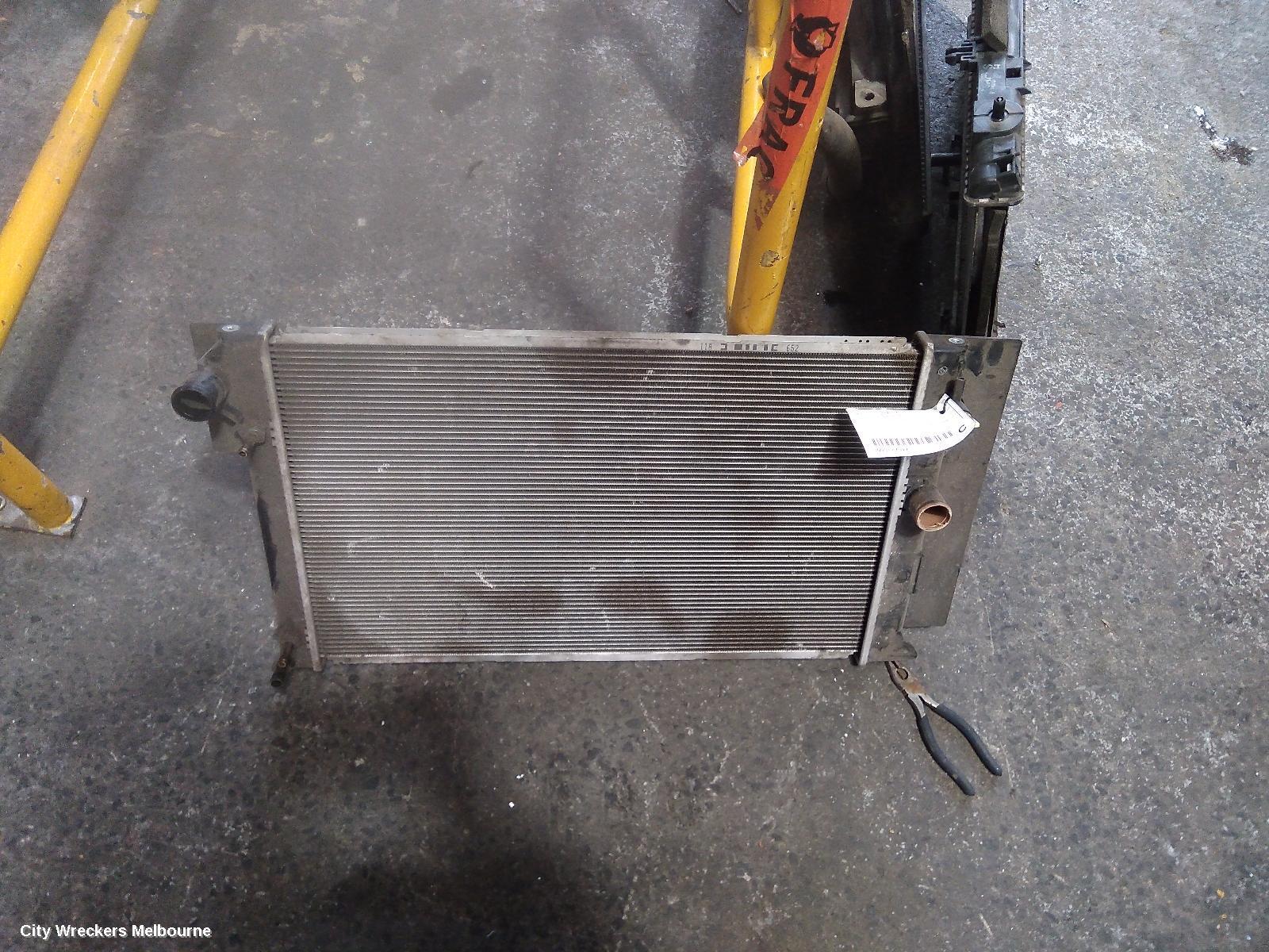 TOYOTA COROLLA 2009 Radiator