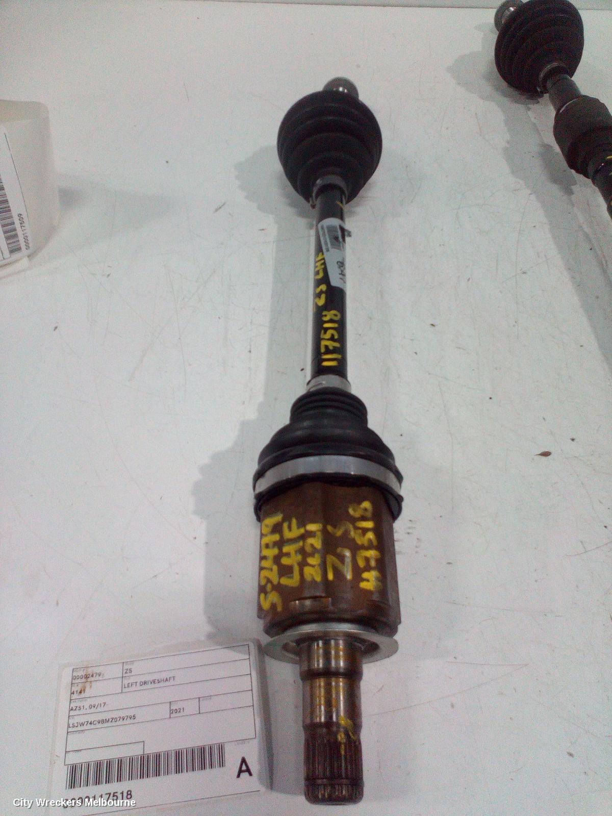 MG ZS 2021 Left Driveshaft