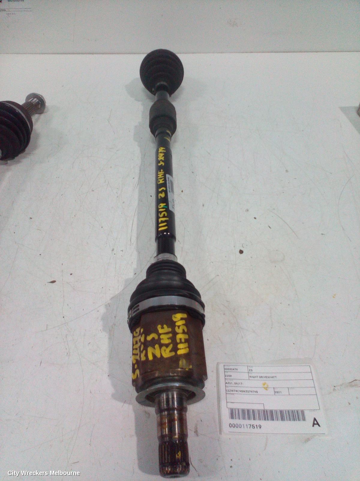 MG ZS 2021 Right Driveshaft