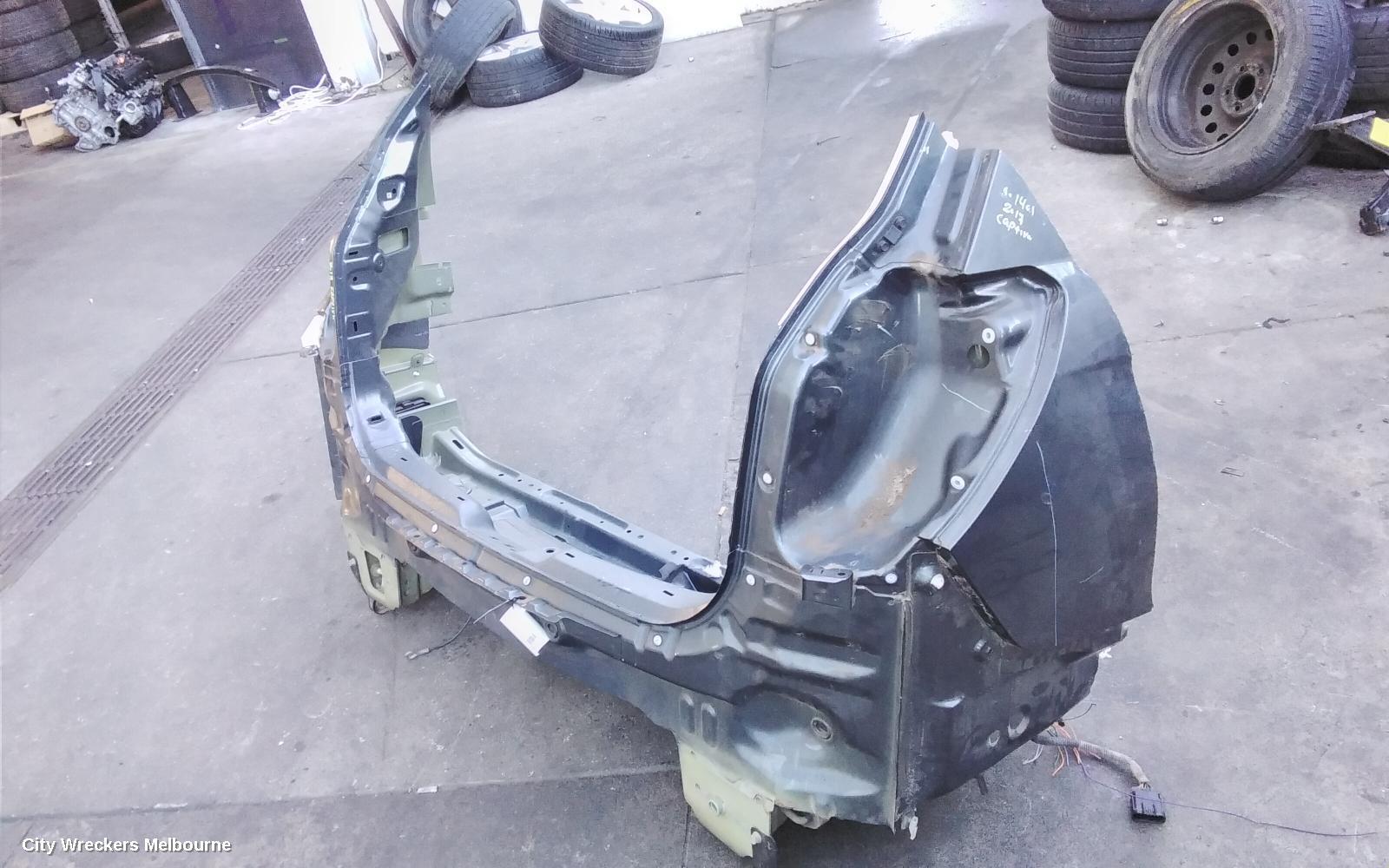 HOLDEN CAPTIVA 2017 Rear Section