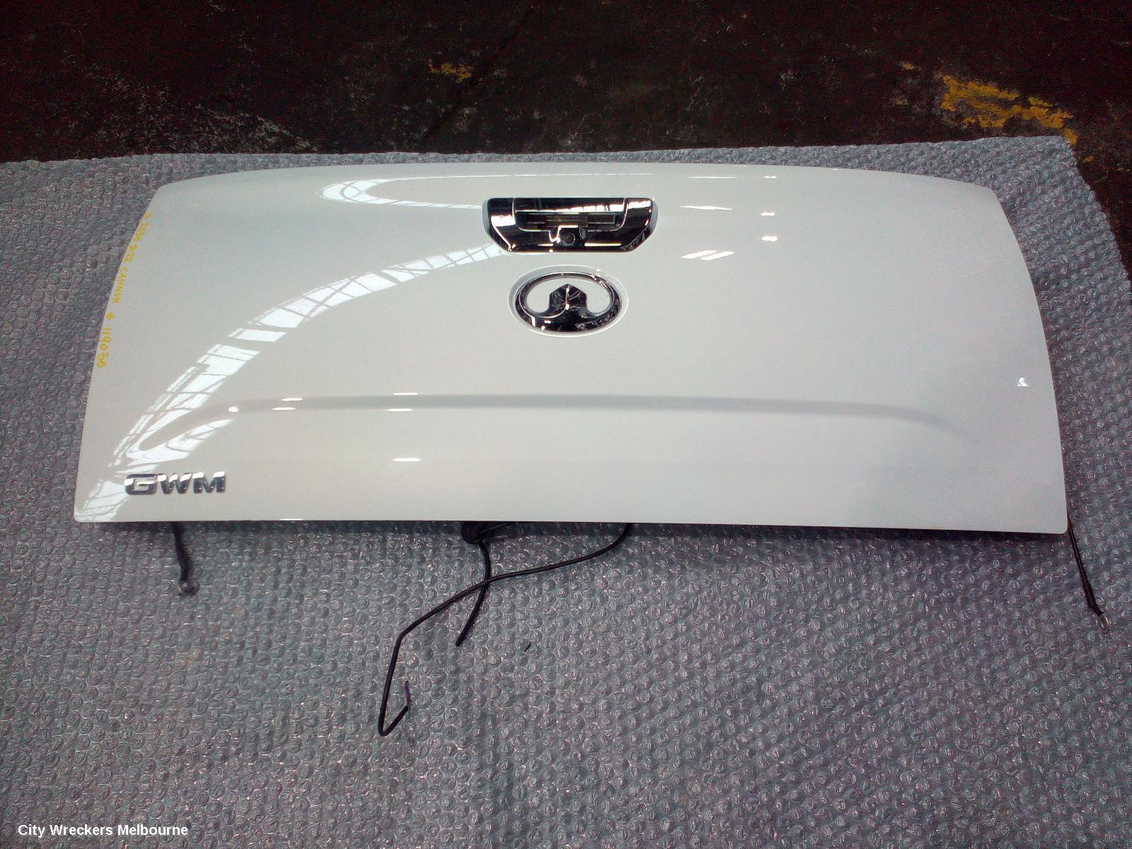 GREAT WALL CANNON UTE 2022 Bootlid/Tailgate