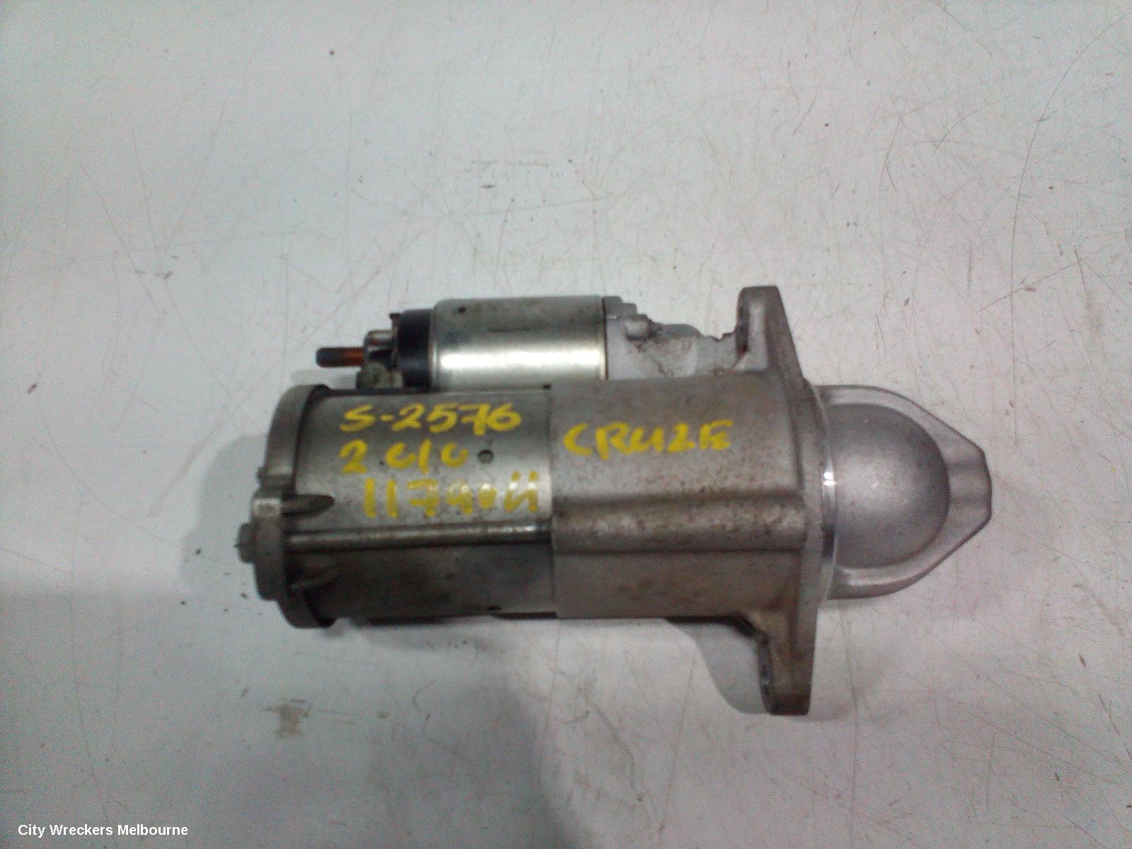 HOLDEN CRUZE 2010 Starter