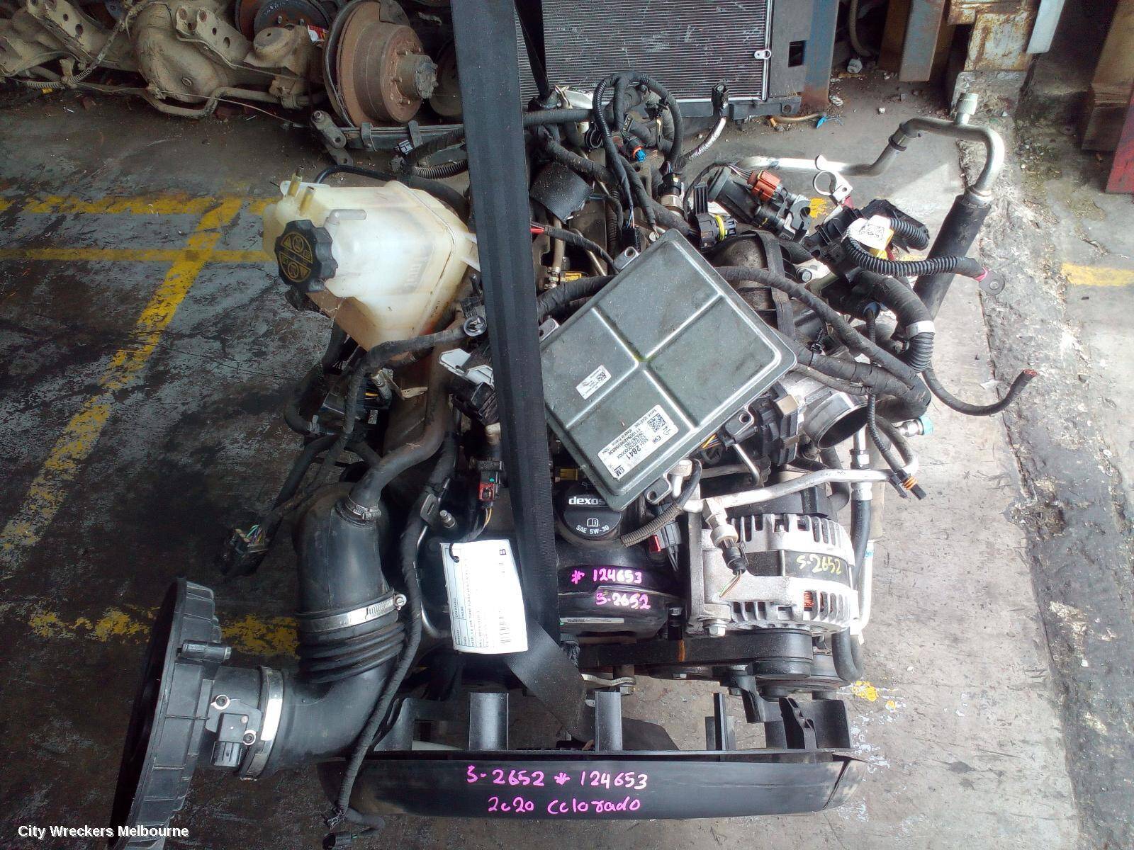 HOLDEN COLORADO 2020 Engine