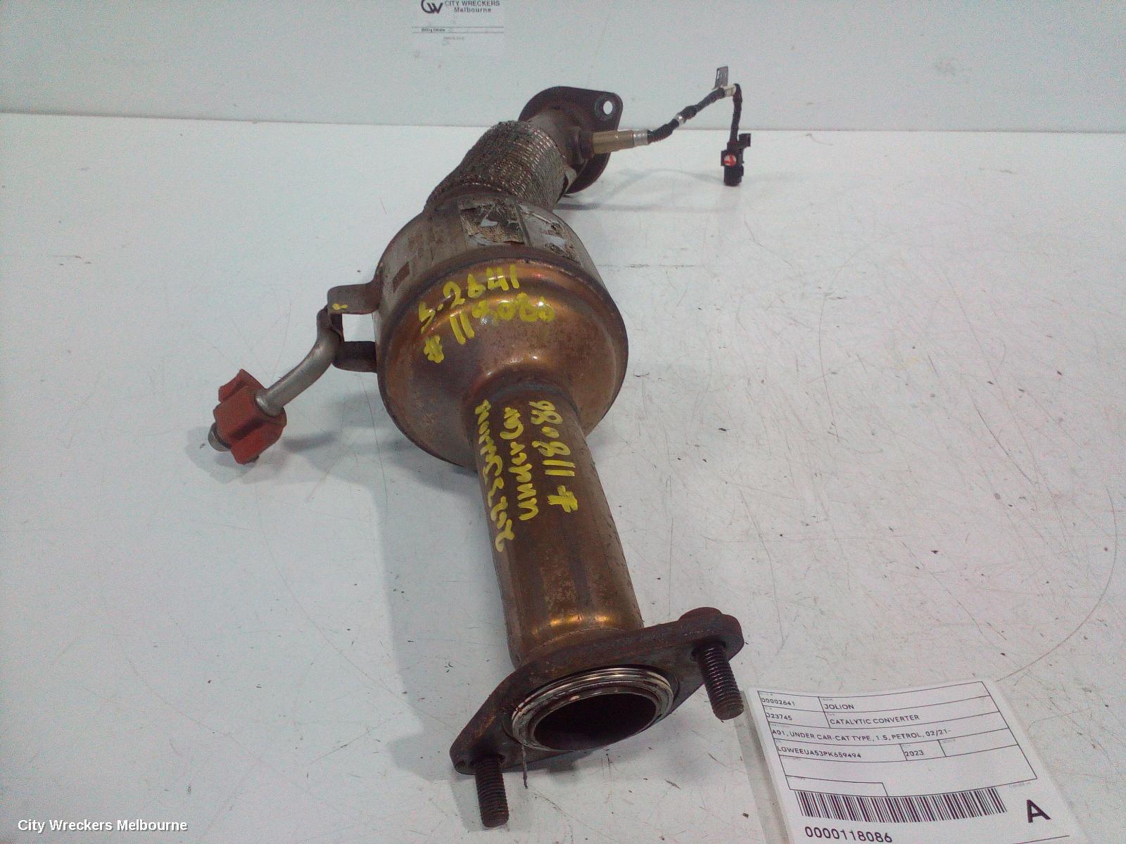 HAVAL JOLION 2023 Catalytic Converter