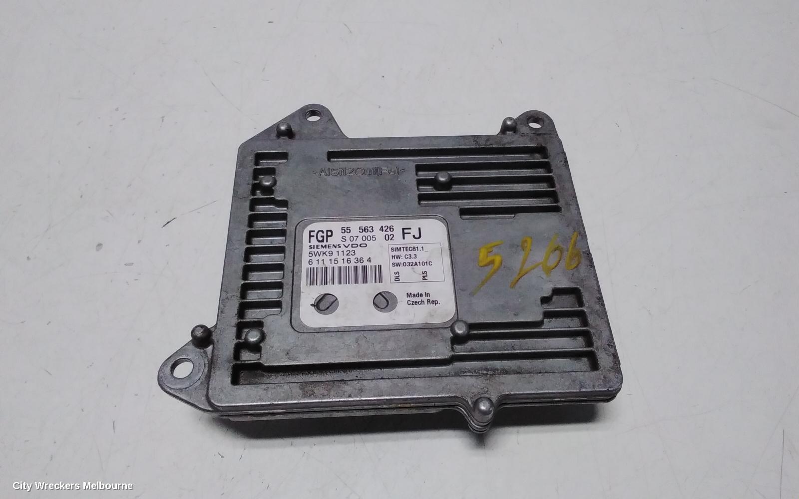 HOLDEN ASTRA 2007 Ecu