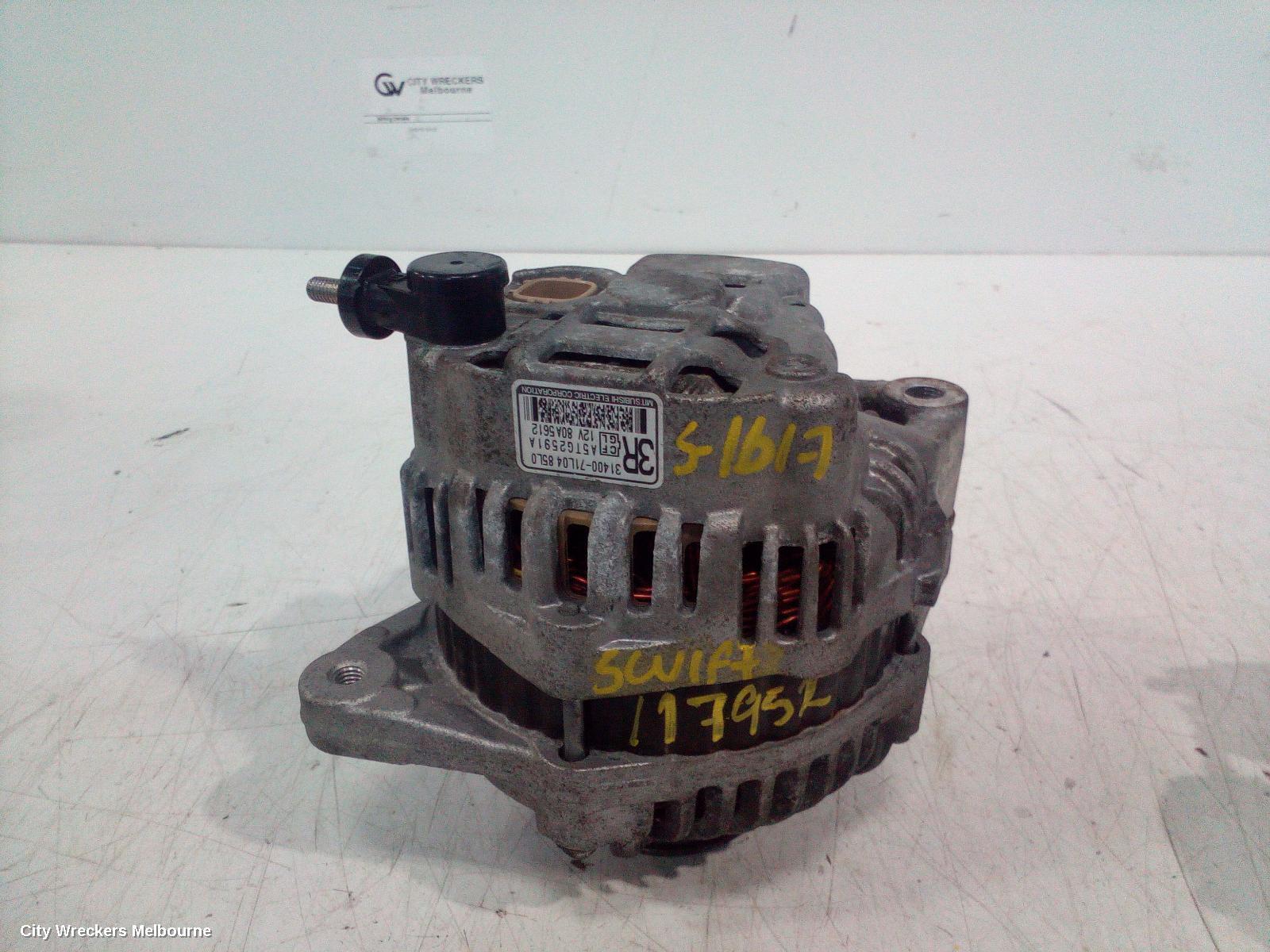 SUZUKI SWIFT 2015 Alternator